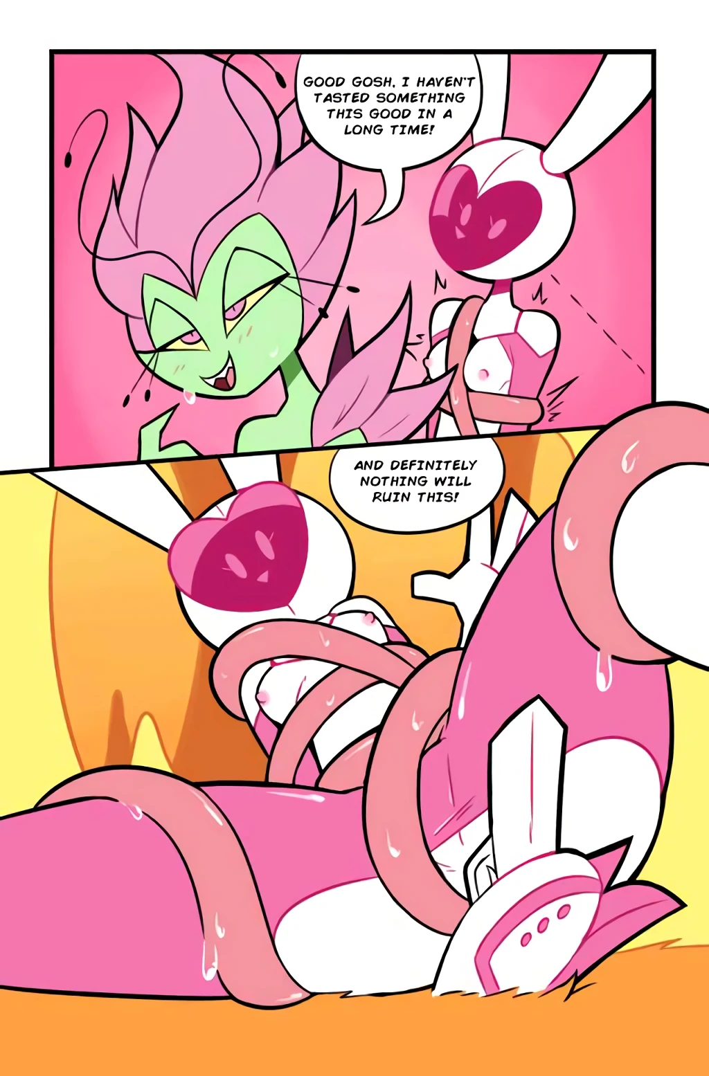 Pinku's RB Mission #0: The Carnivorous plant porn comic picture 17