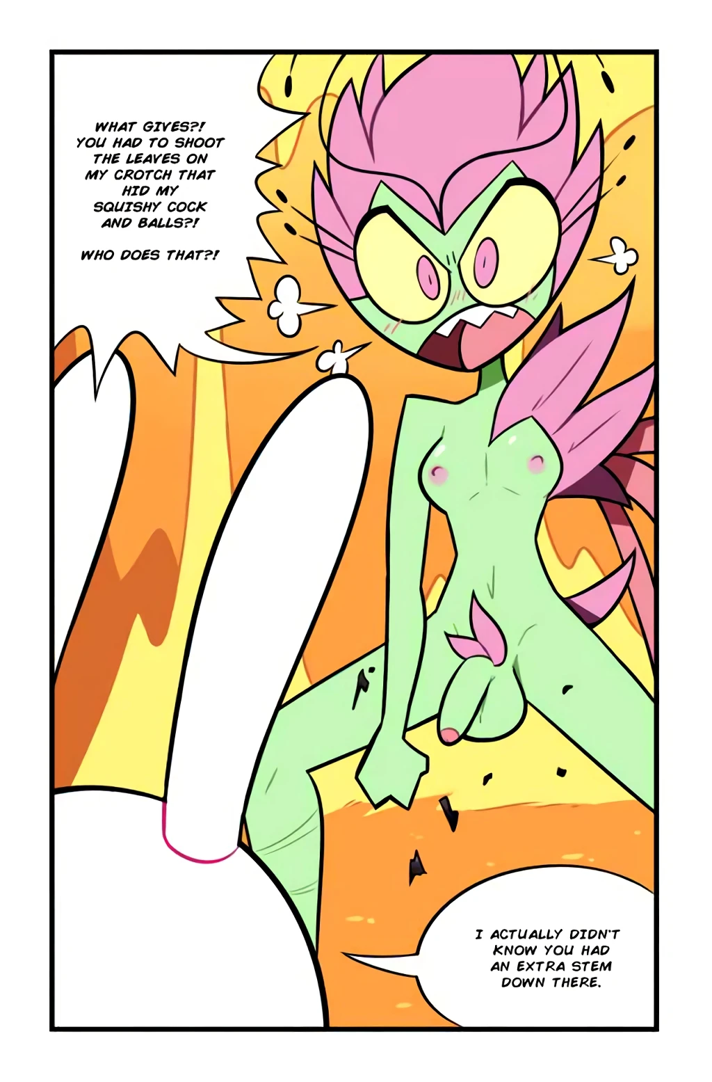 Pinku's RB Mission #0: The Carnivorous plant porn comic picture 19