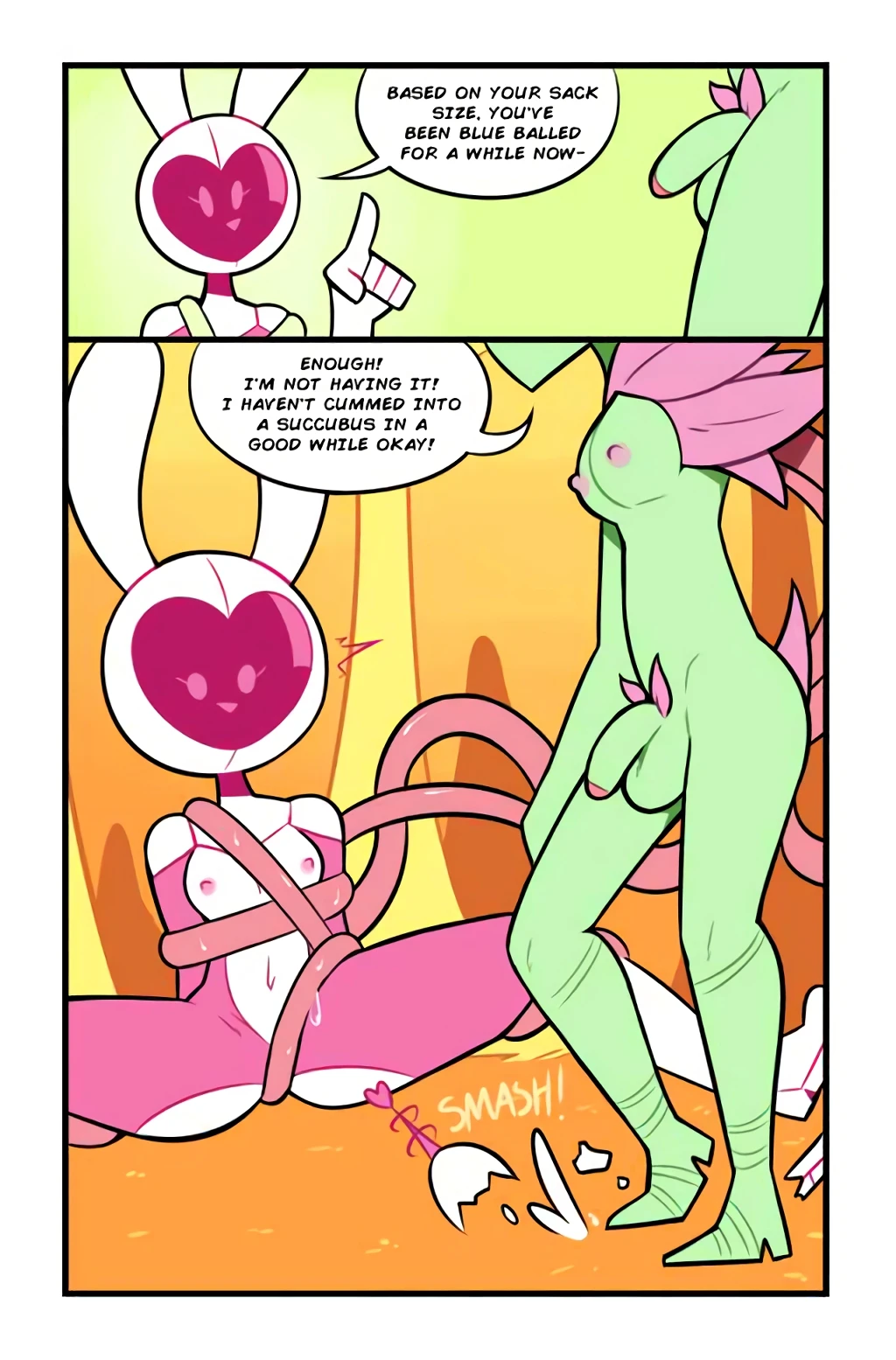Pinku's RB Mission #0: The Carnivorous plant porn comic picture 20