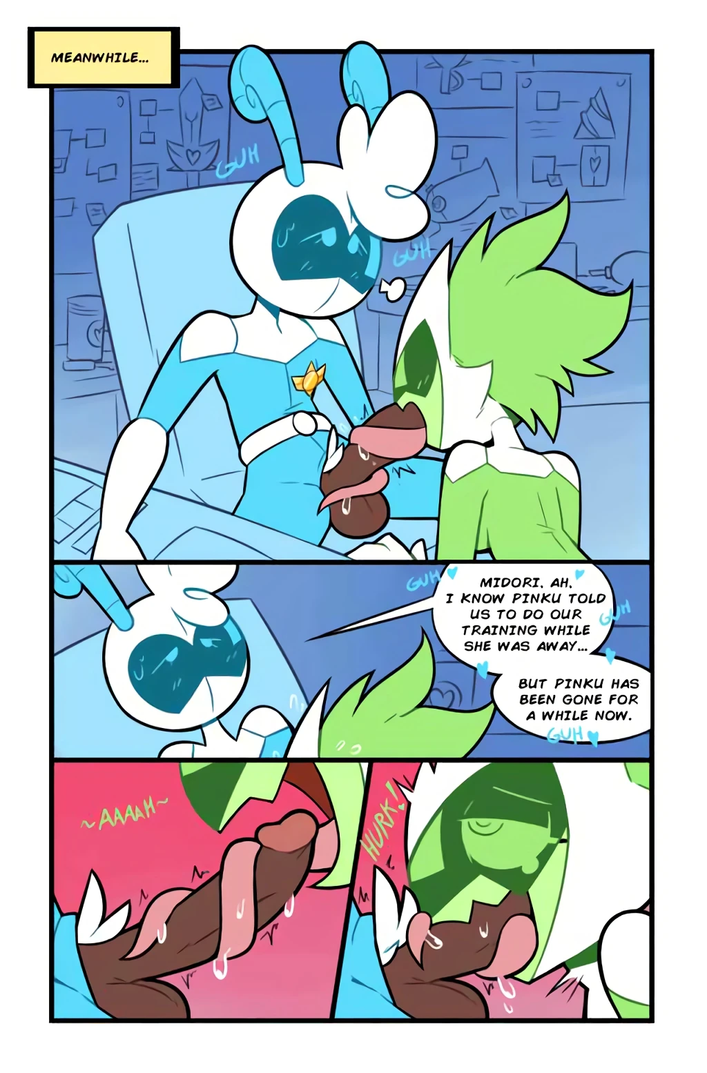 Pinku's RB Mission #0: The Carnivorous plant porn comic picture 33