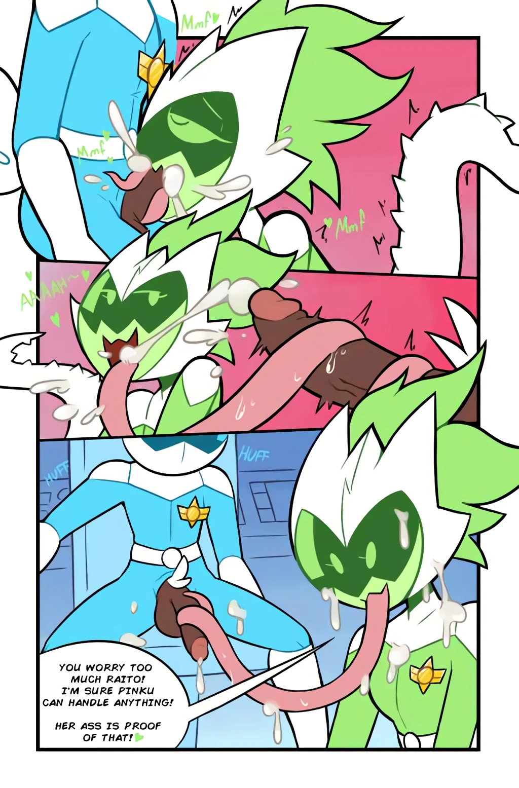 Pinku's RB Mission #0: The Carnivorous plant porn comic picture 34