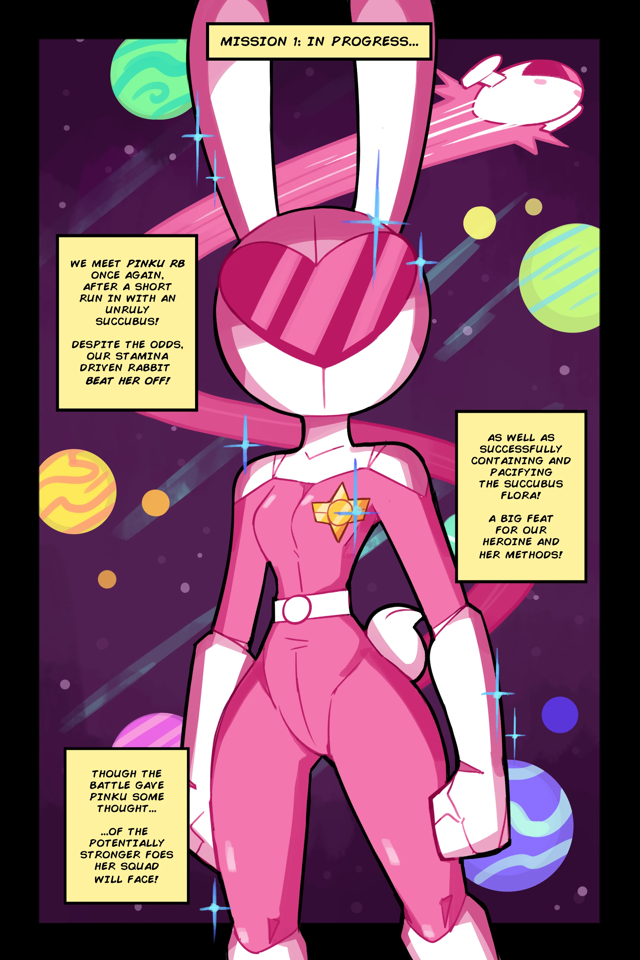 Pinku's RB Mission #0: The Carnivorous plant porn comic picture 37