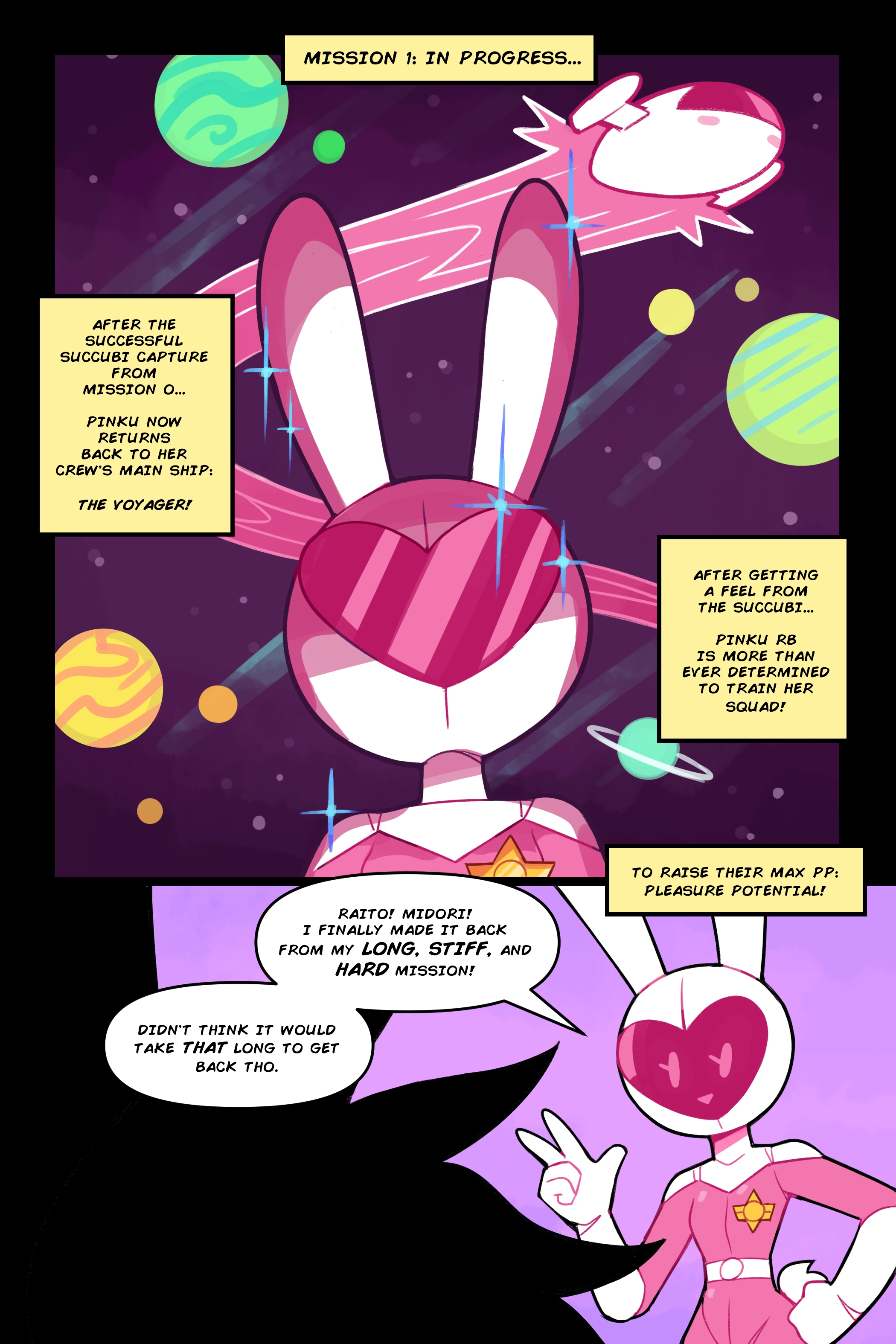 Pinku's RB Mission #0: The Carnivorous plant porn comic picture 38