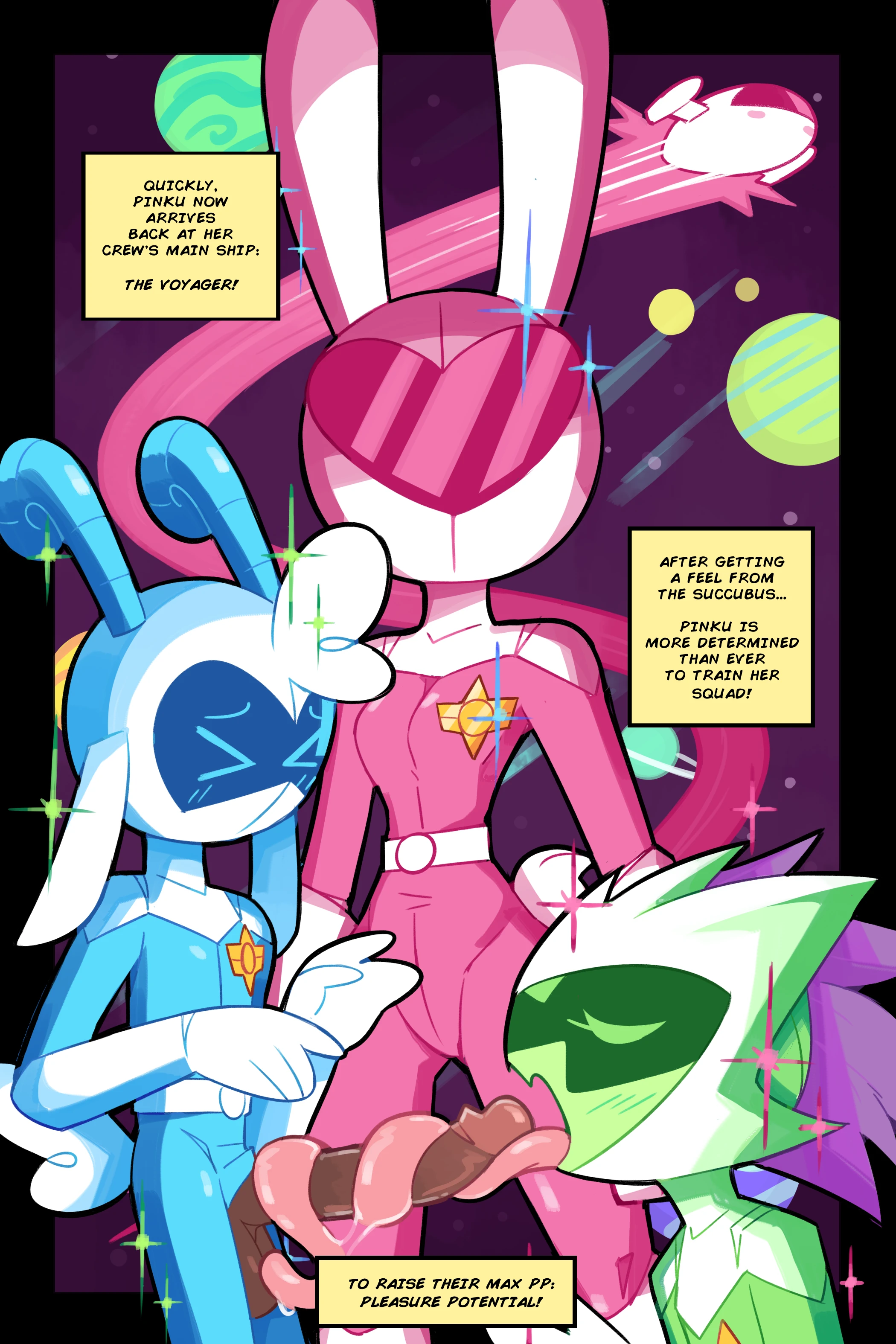 Pinku's RB Mission #0: The Carnivorous plant porn comic picture 39