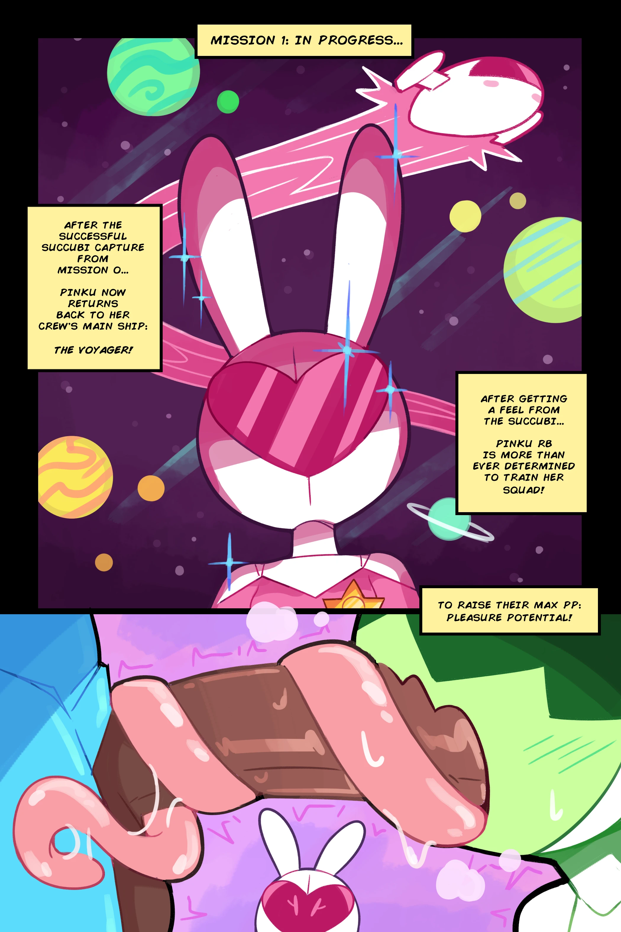 Pinku's RB Mission #0: The Carnivorous plant porn comic picture 40