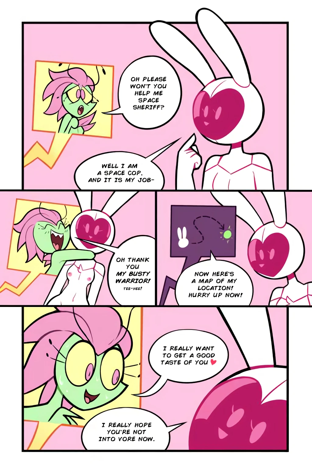 Pinku's RB Mission #0: The Carnivorous plant porn comic picture 9