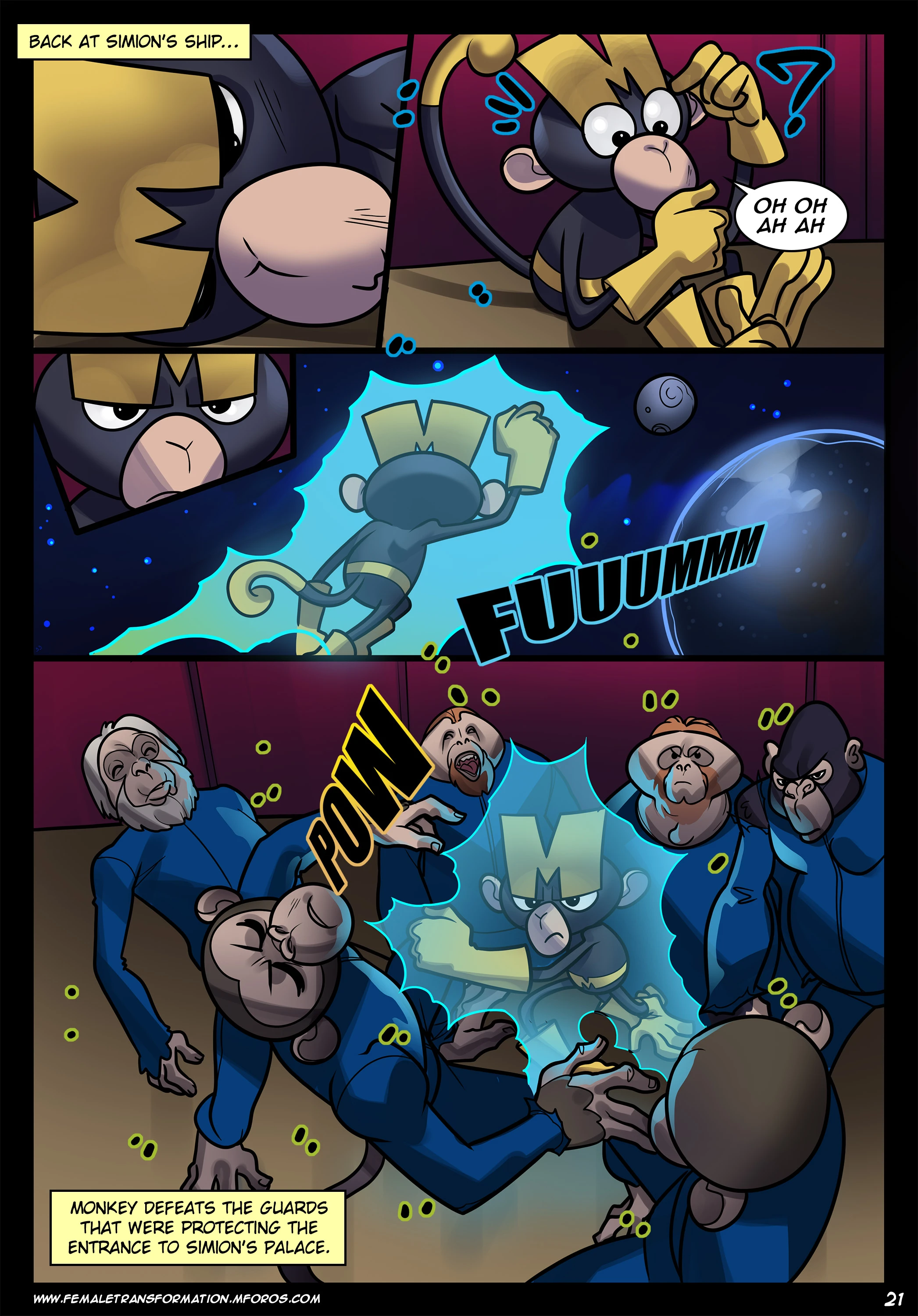 Planet of Simion porn comic picture 23
