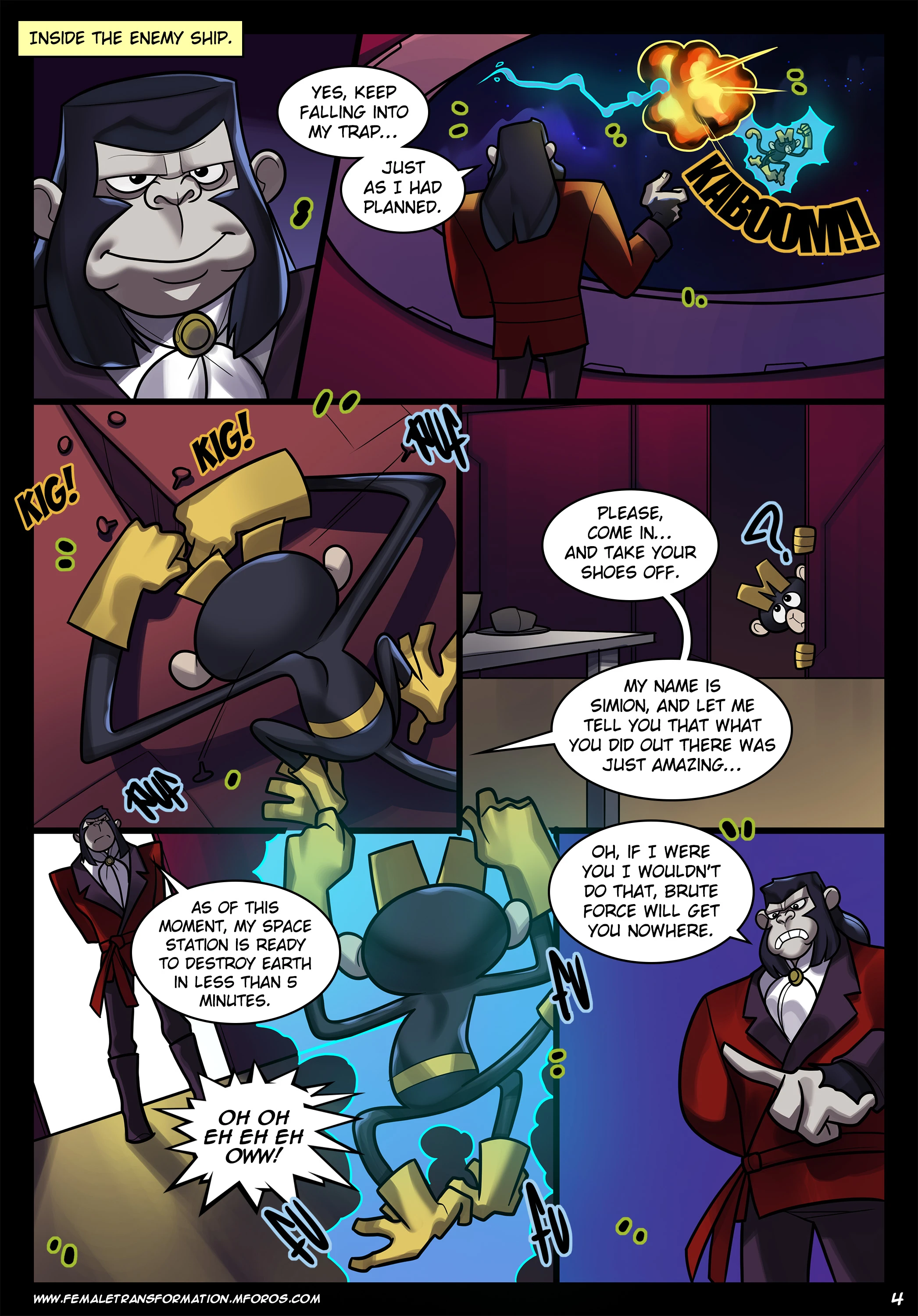 Planet of Simion porn comic picture 6
