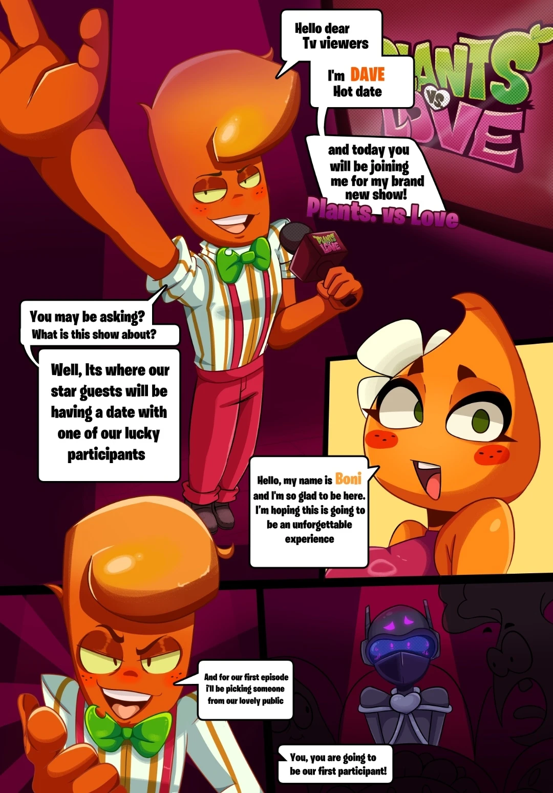 Plants vs Love porn comic picture 1