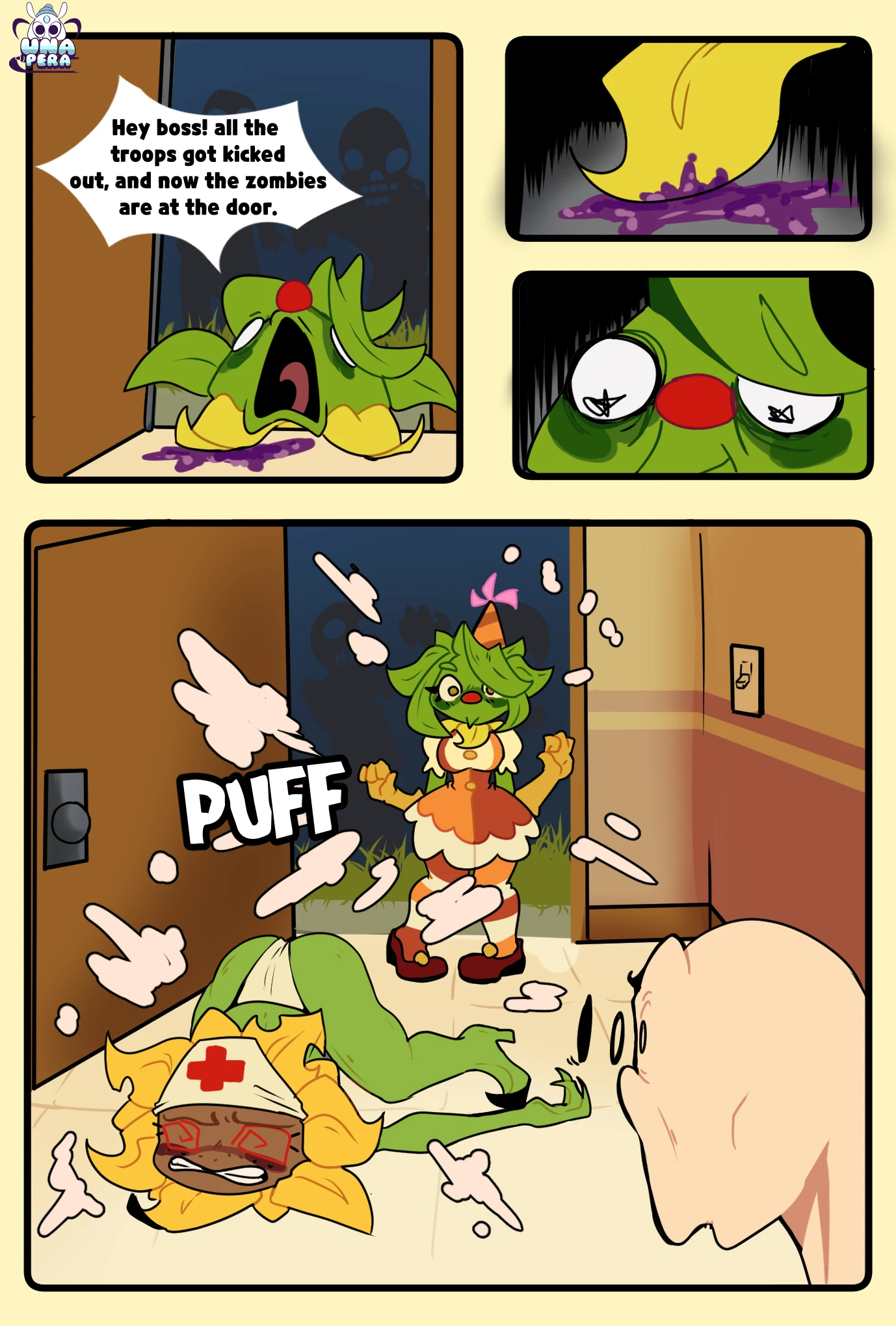 Plants vs Zombies: Garden Warfuck porn comic picture 4
