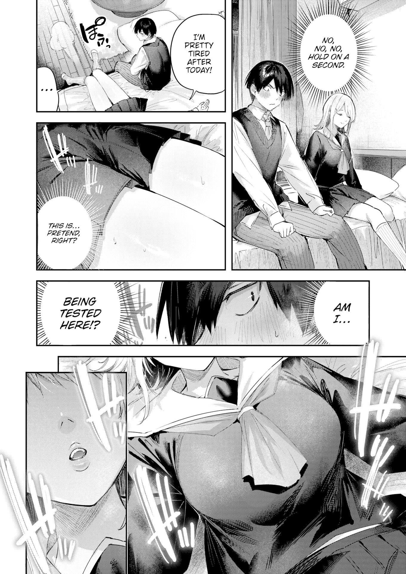 Playing ✰ Lovers porn comic picture 10