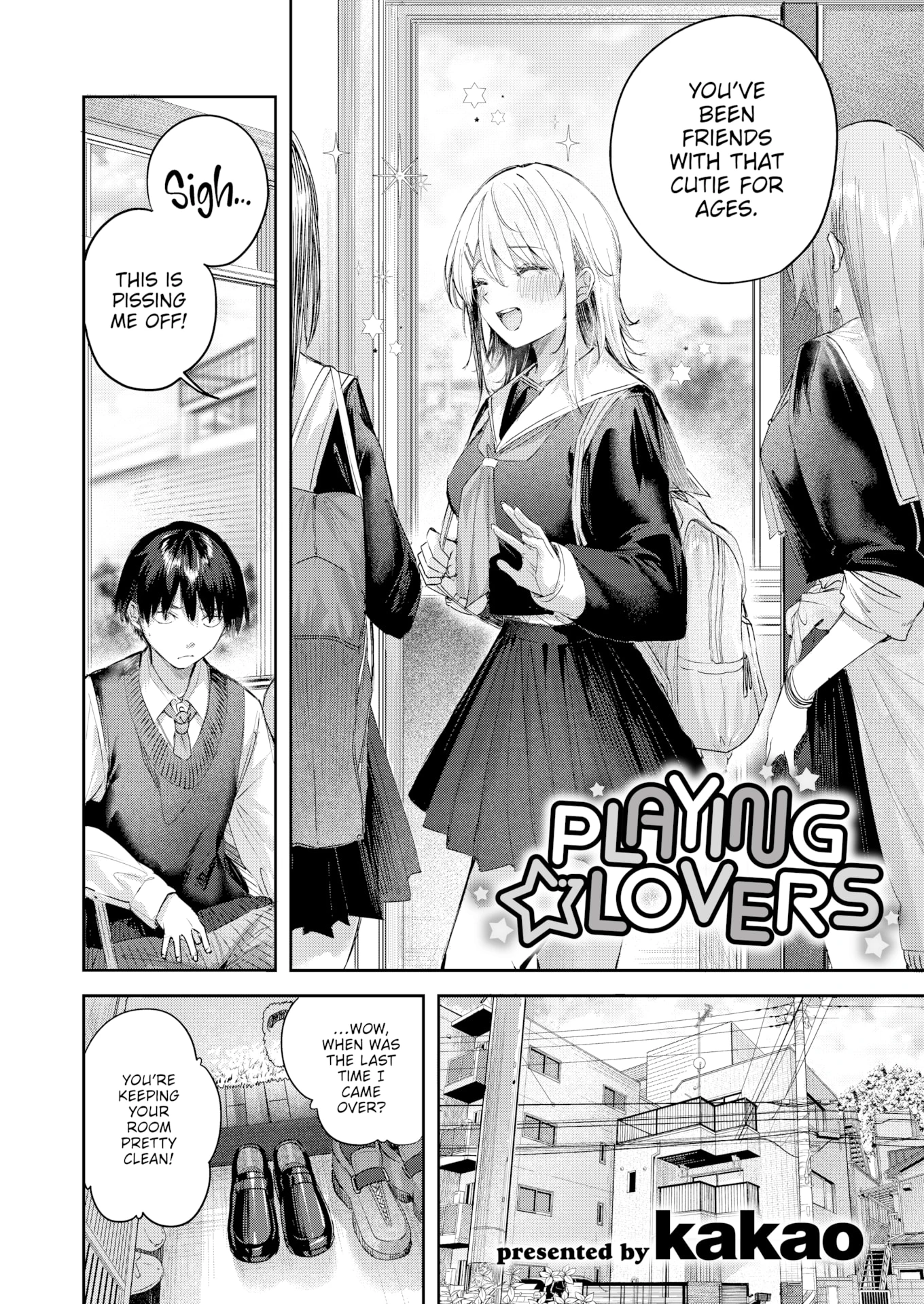 Playing ✰ Lovers porn comic picture 2