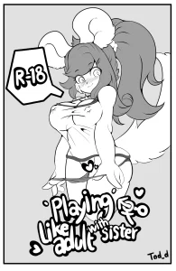 Playing Like Adult With Sister porn comic picture 1