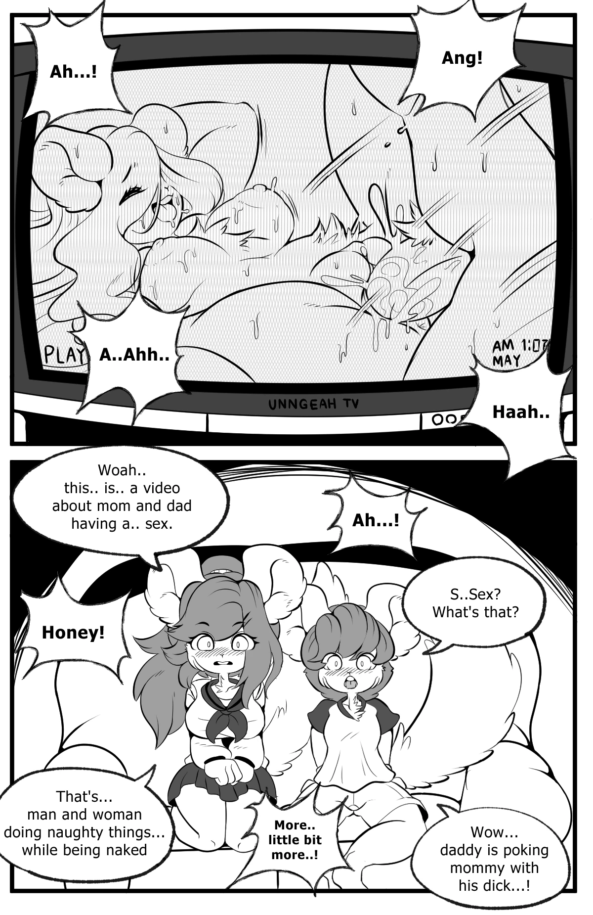 Playing Like Adult With Sister porn comic picture 4