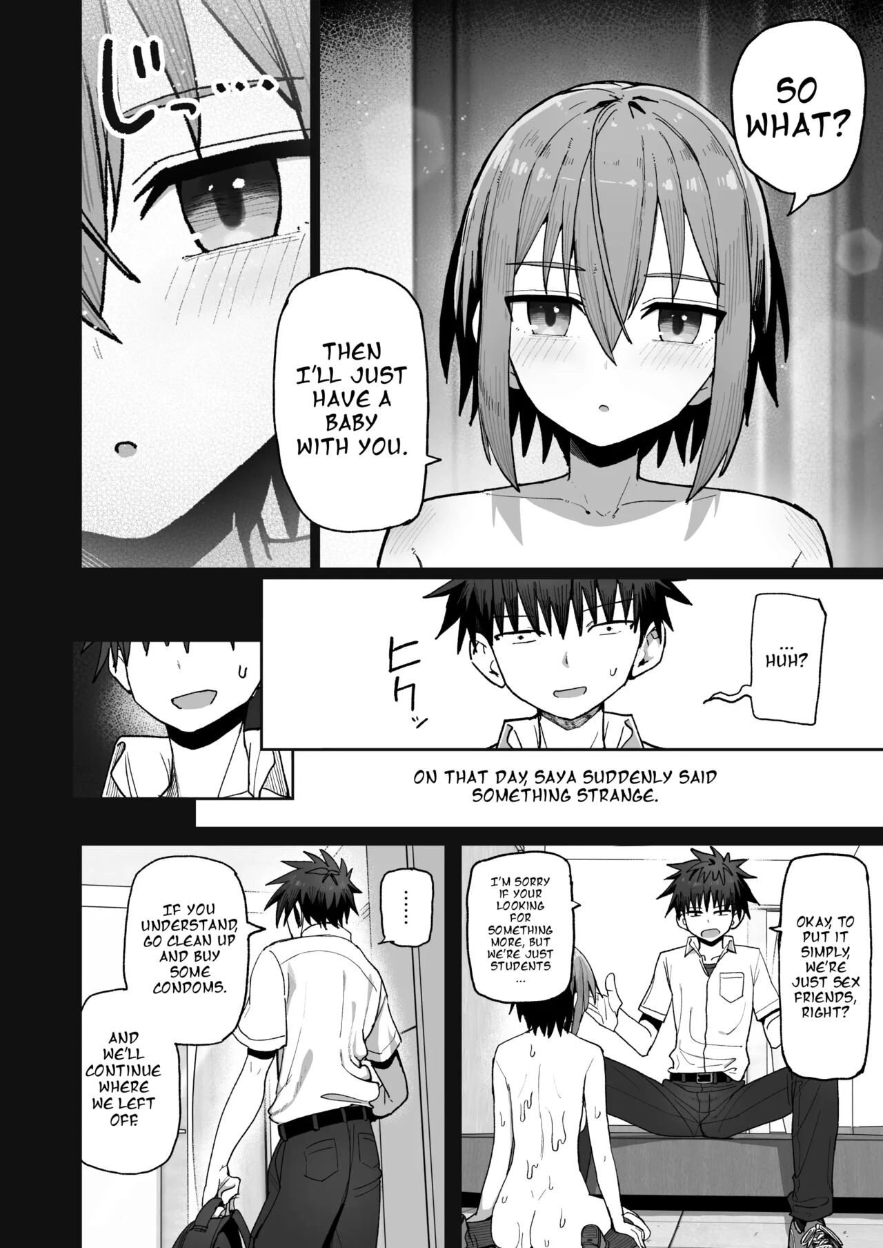 Please Don’t Let Go Of Me ~Until I Fall in Love With My Onahole Childhood Friend porn comic picture 27