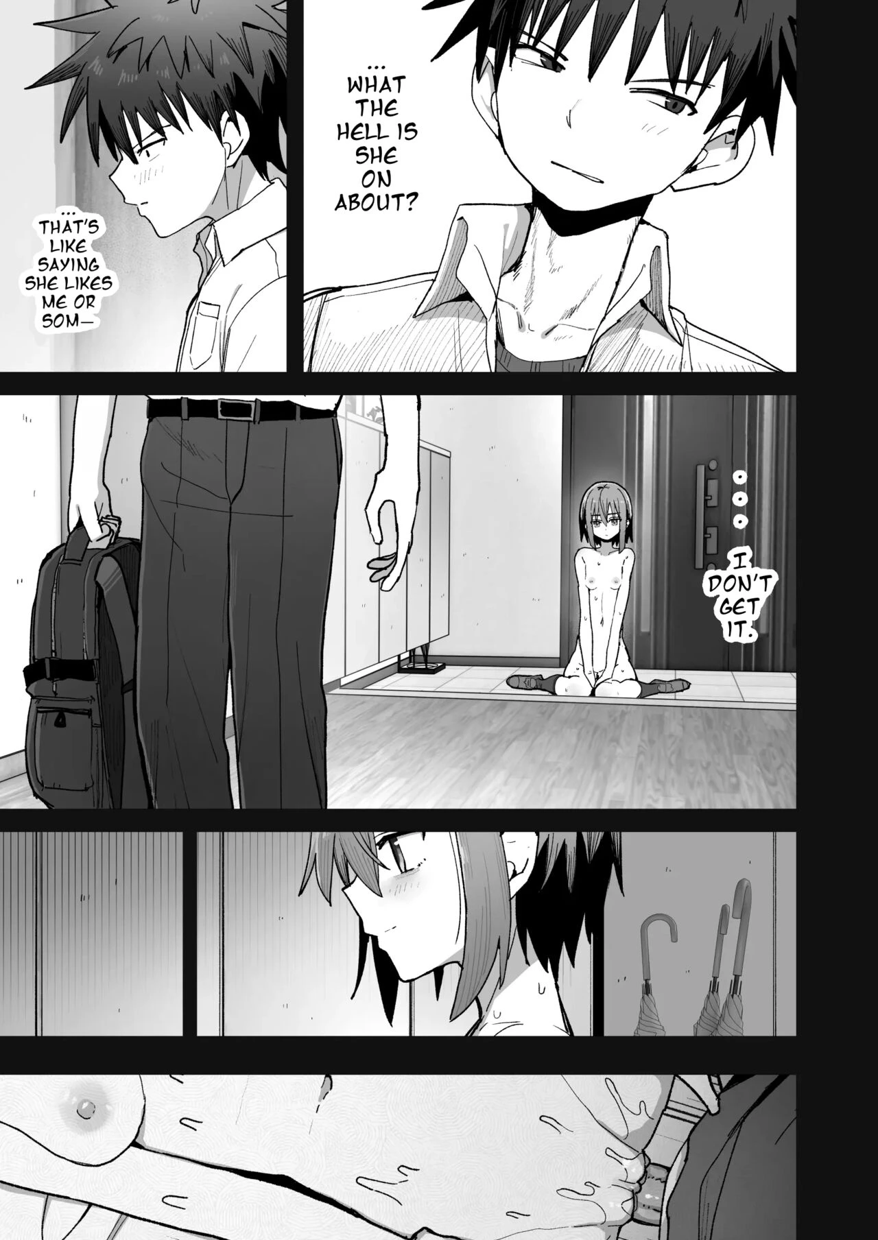 Please Don’t Let Go Of Me ~Until I Fall in Love With My Onahole Childhood Friend porn comic picture 28
