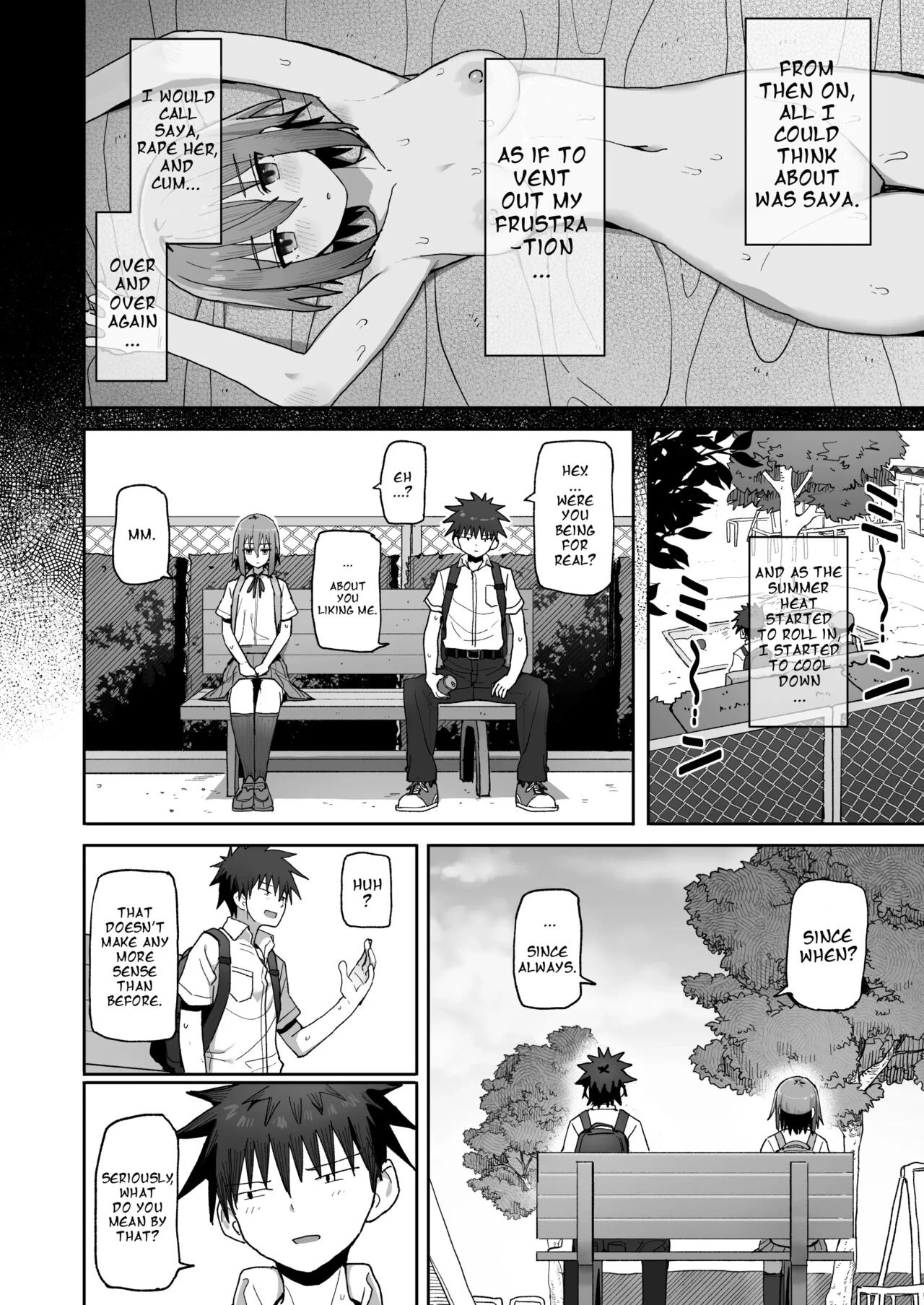 Please Don’t Let Go Of Me ~Until I Fall in Love With My Onahole Childhood Friend porn comic picture 39