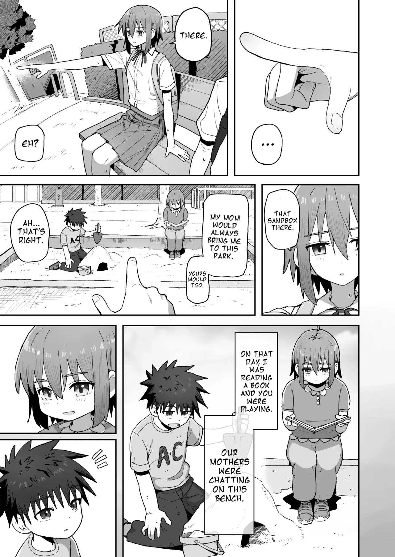 Please Don’t Let Go Of Me ~Until I Fall in Love With My Onahole Childhood Friend porn comic picture 40