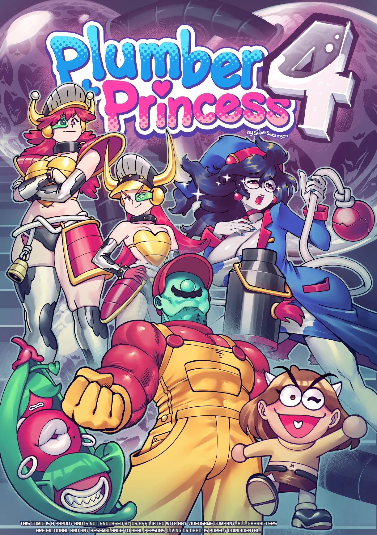 Plumber + Princess 4 porn comic picture 1