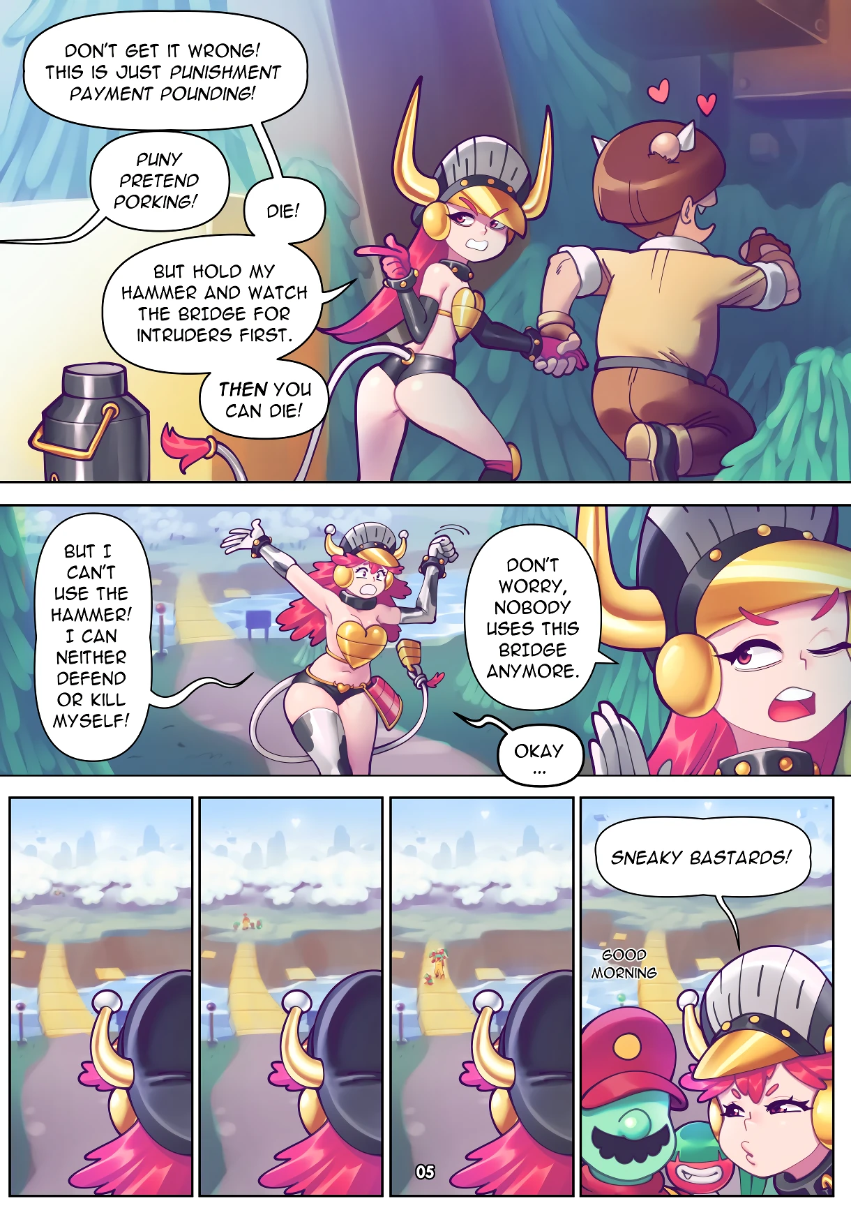 Plumber + Princess 4 porn comic picture 6