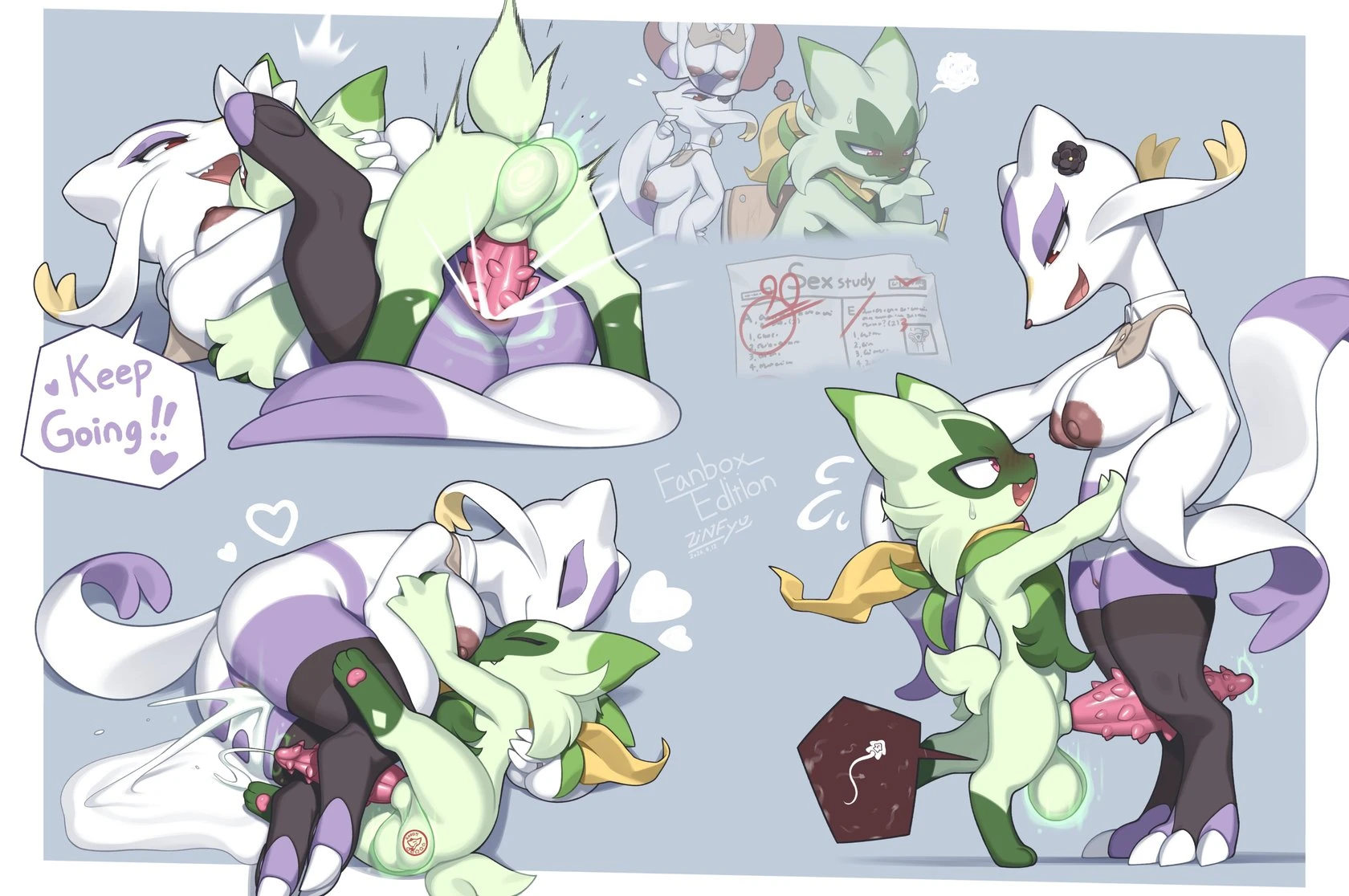 Poké Sex Academy porn comic picture 7