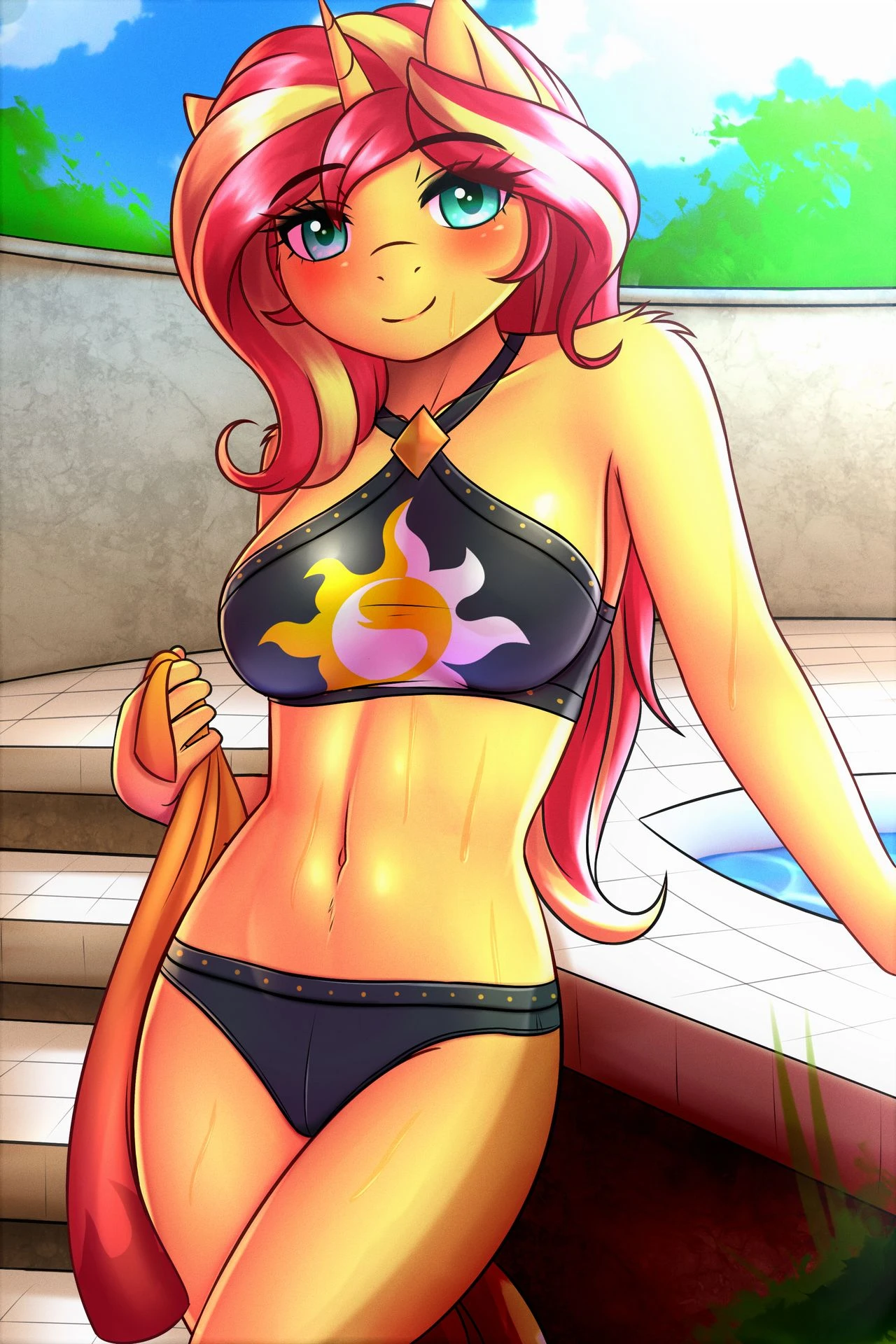 Pony Swimsuit Set porn comic picture 33