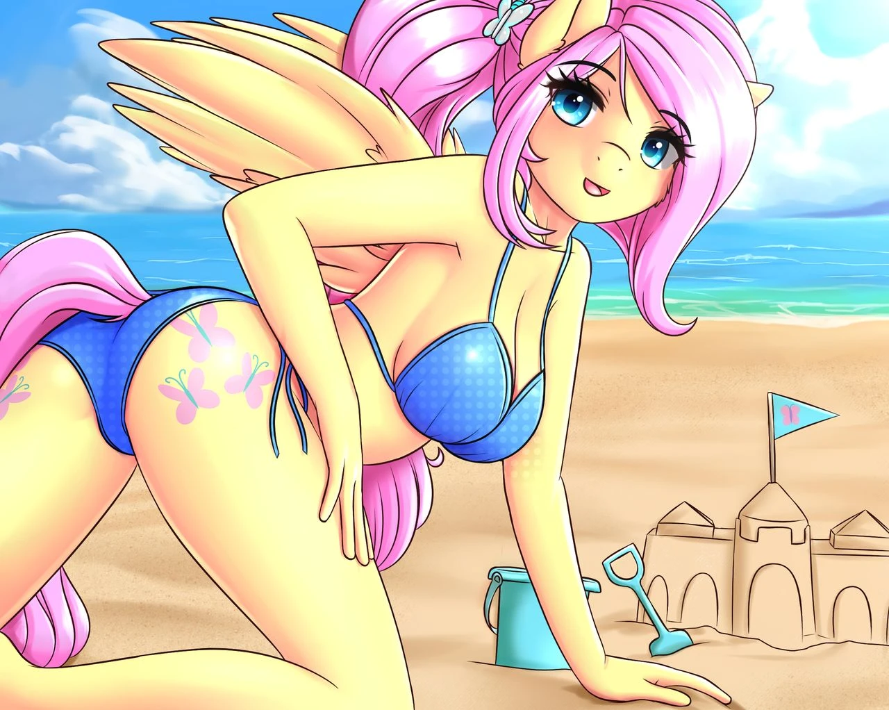 Pony Swimsuit Set porn comic picture 6