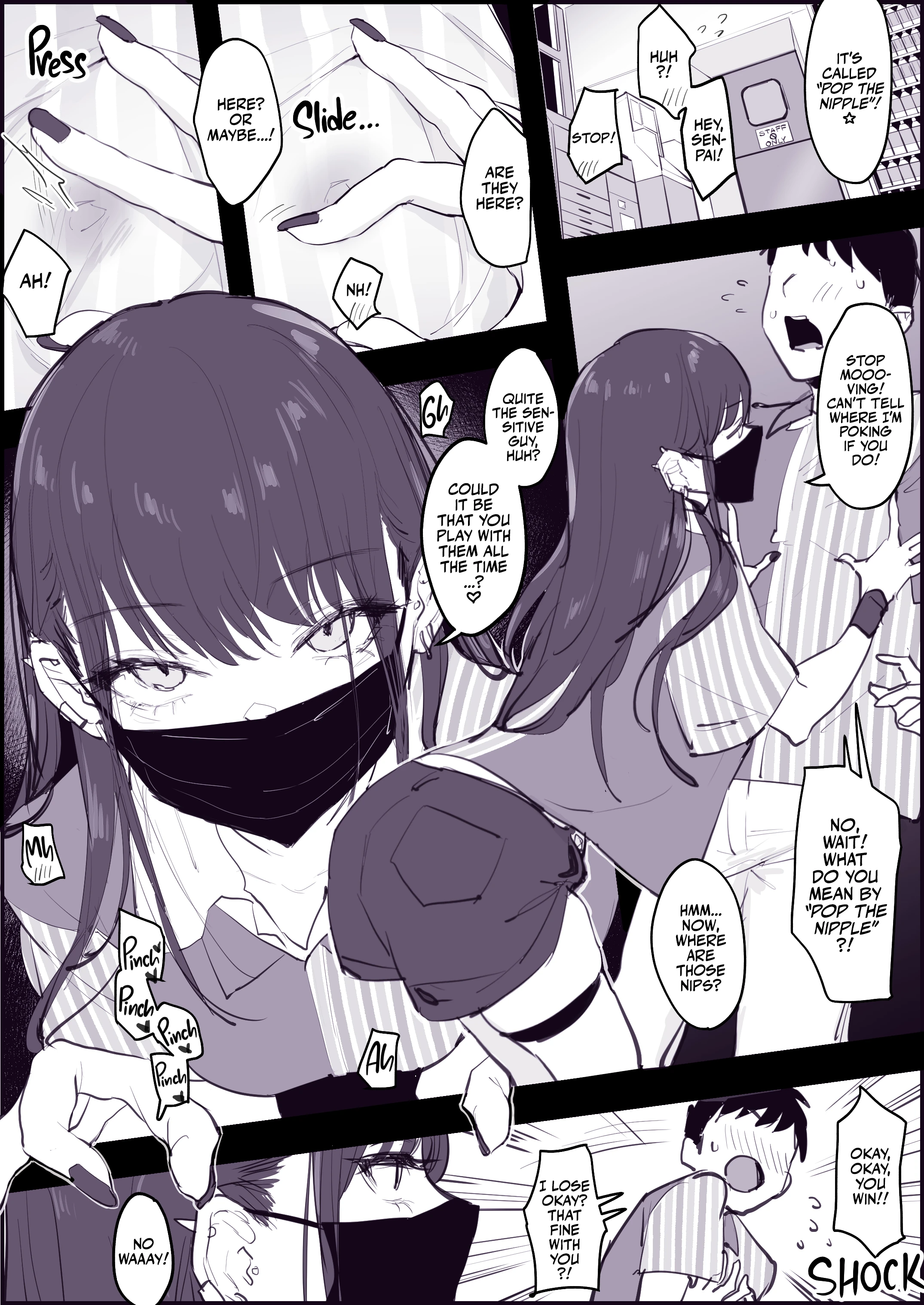 Pop the Nipple porn comic picture 2