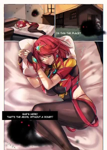 Possessing Pyra and Mythra porn comic picture 1