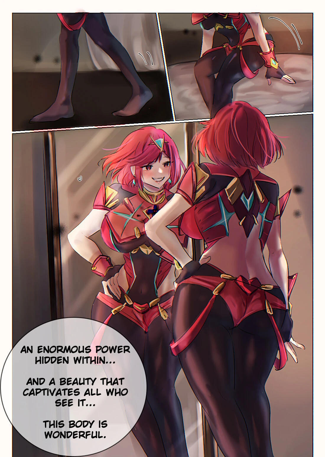Possessing Pyra and Mythra porn comic picture 6