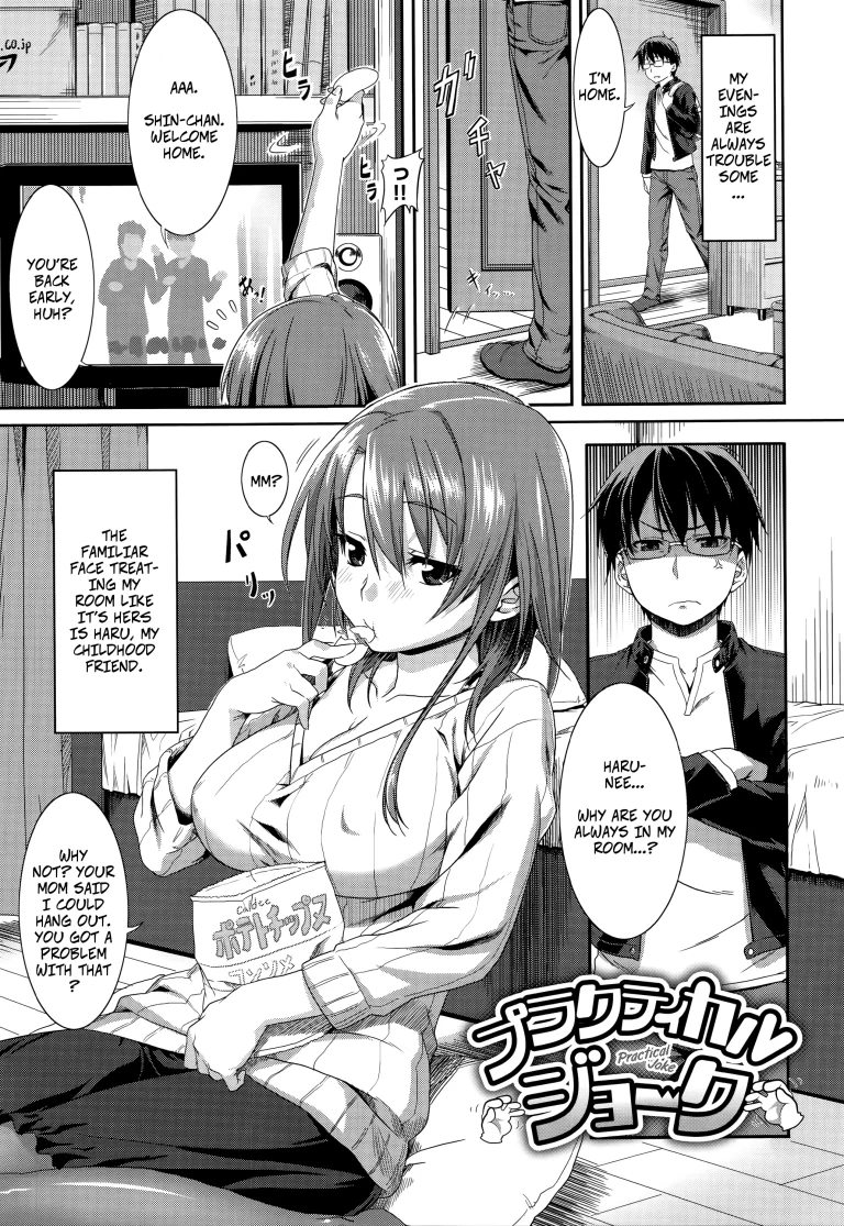 Practical Joke porn comic picture 1