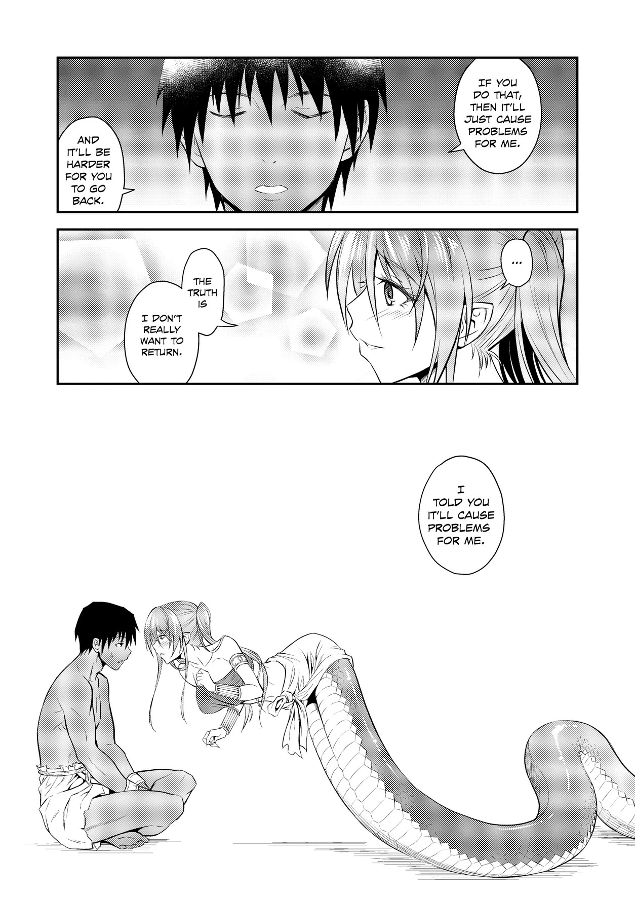Pretty Lamia porn comic picture 8