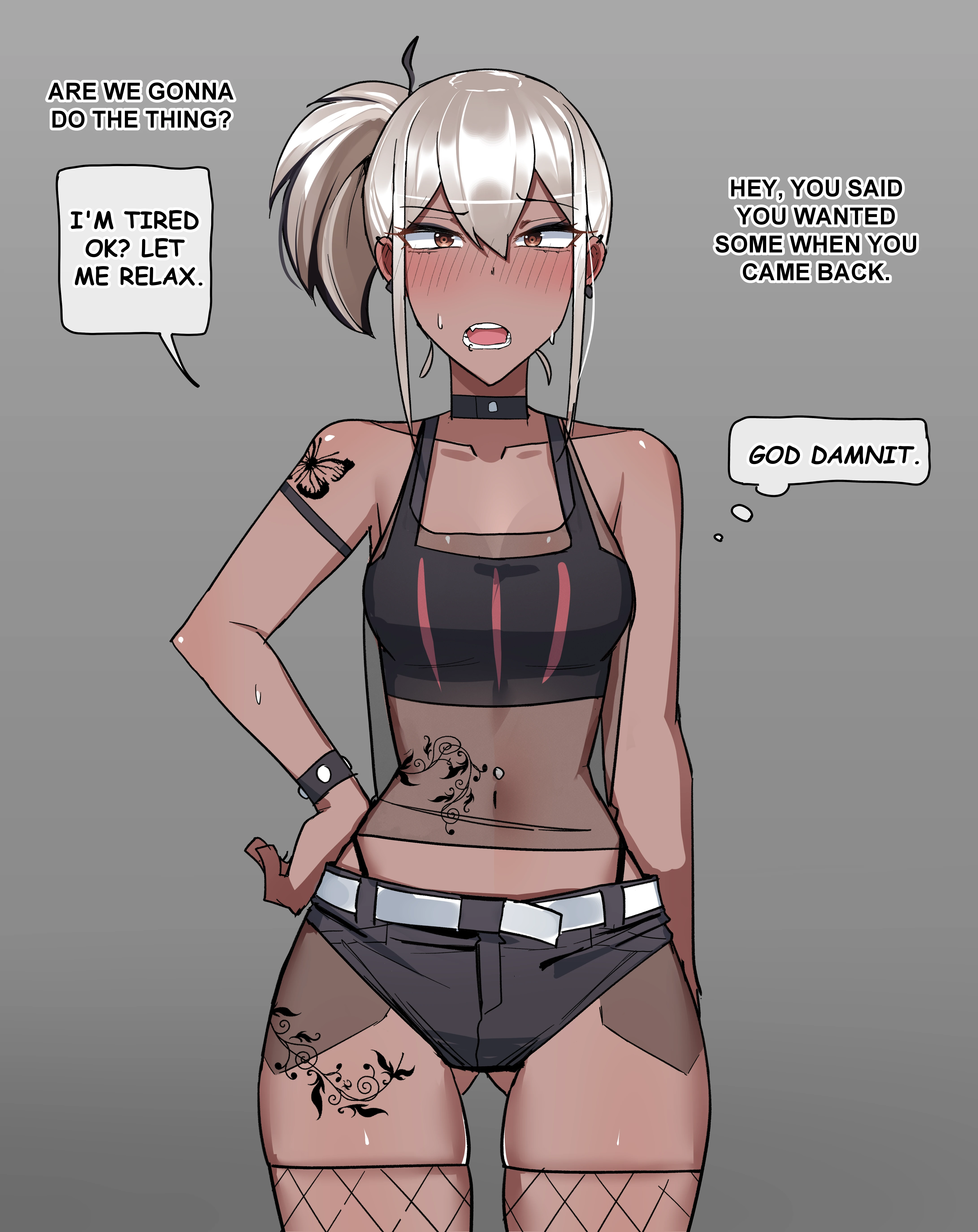 Punk Timara porn comic picture 2