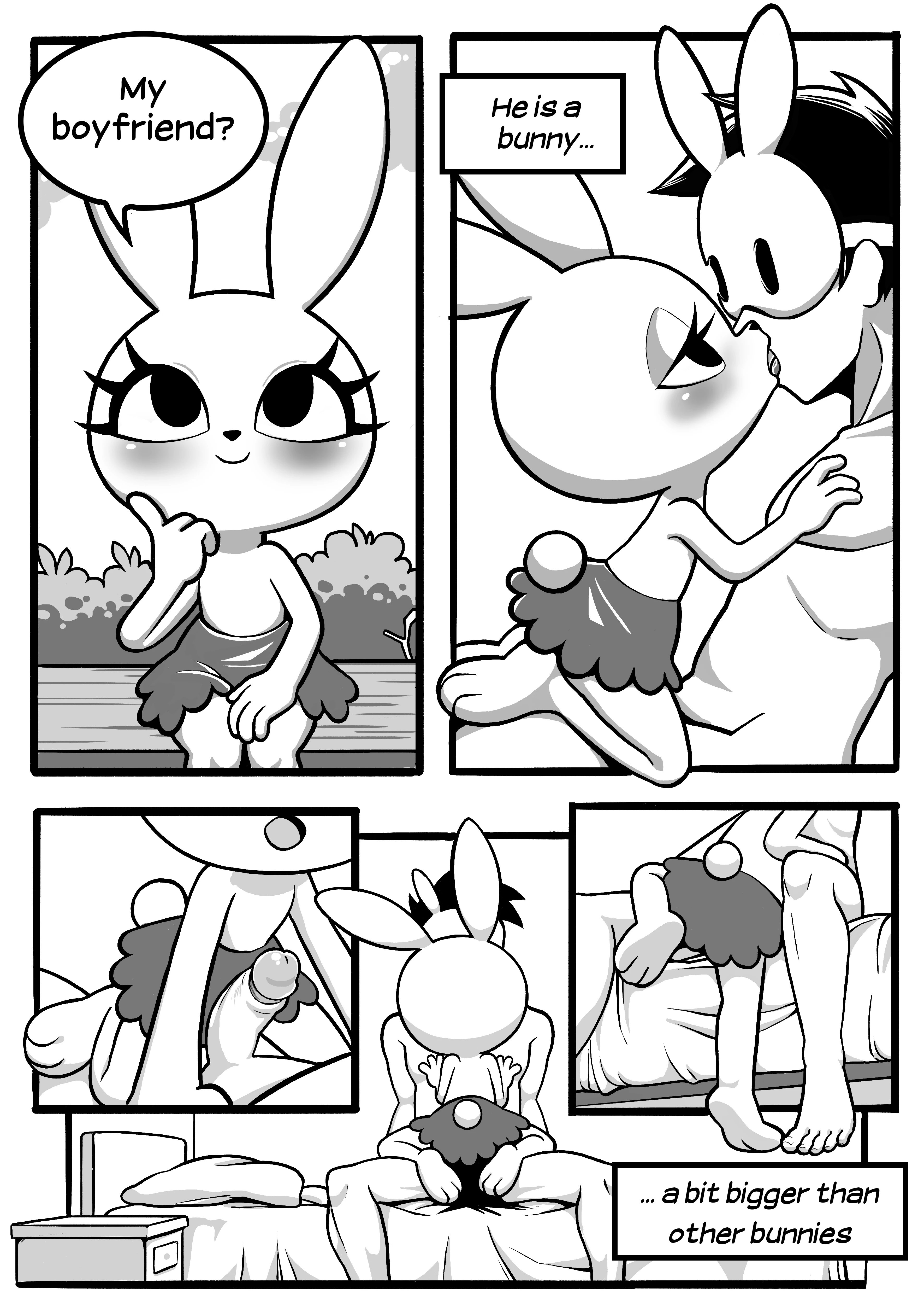 Pussy Bun porn comic picture 2