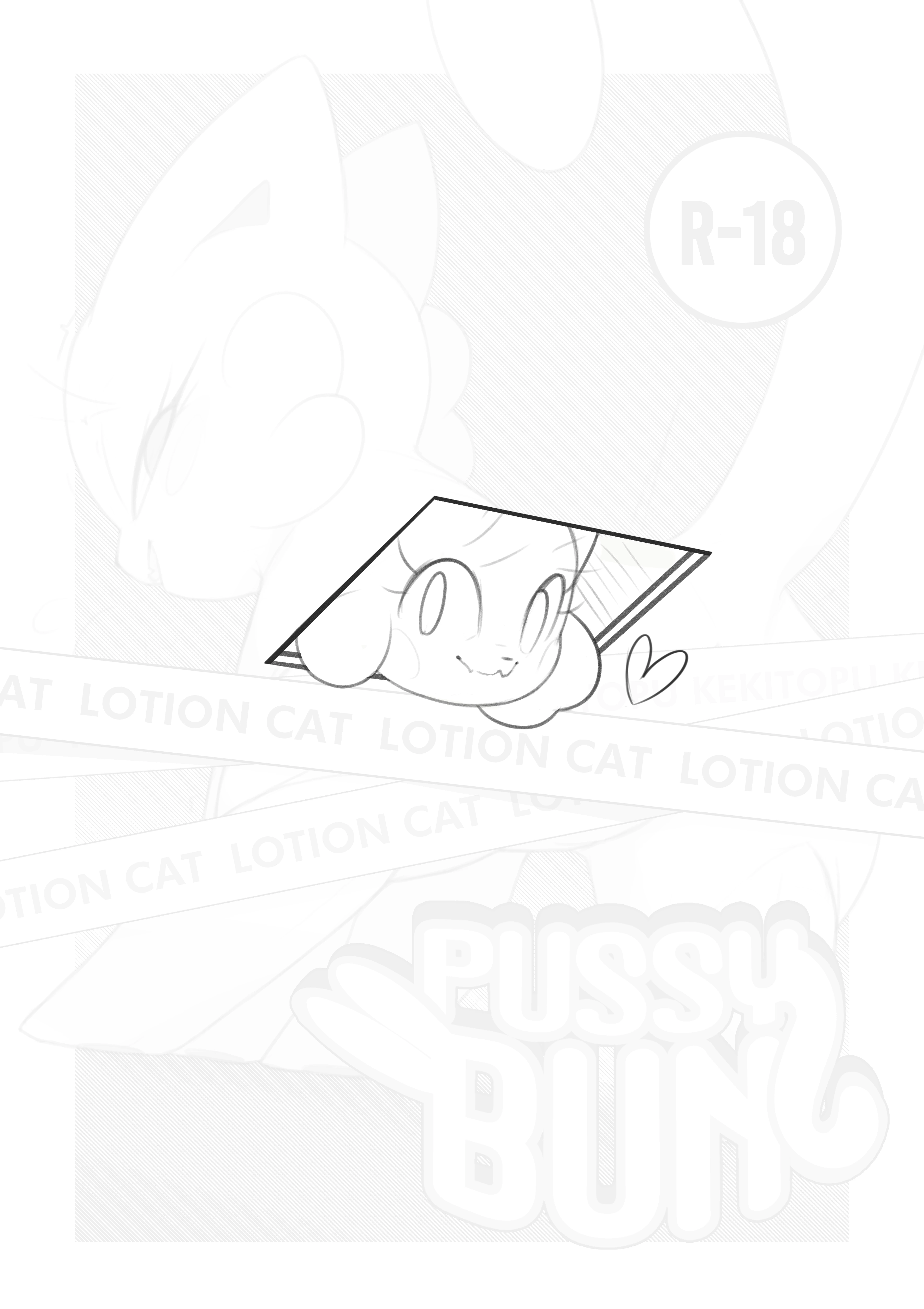 PussyBun - Lotion Cat porn comic picture 8