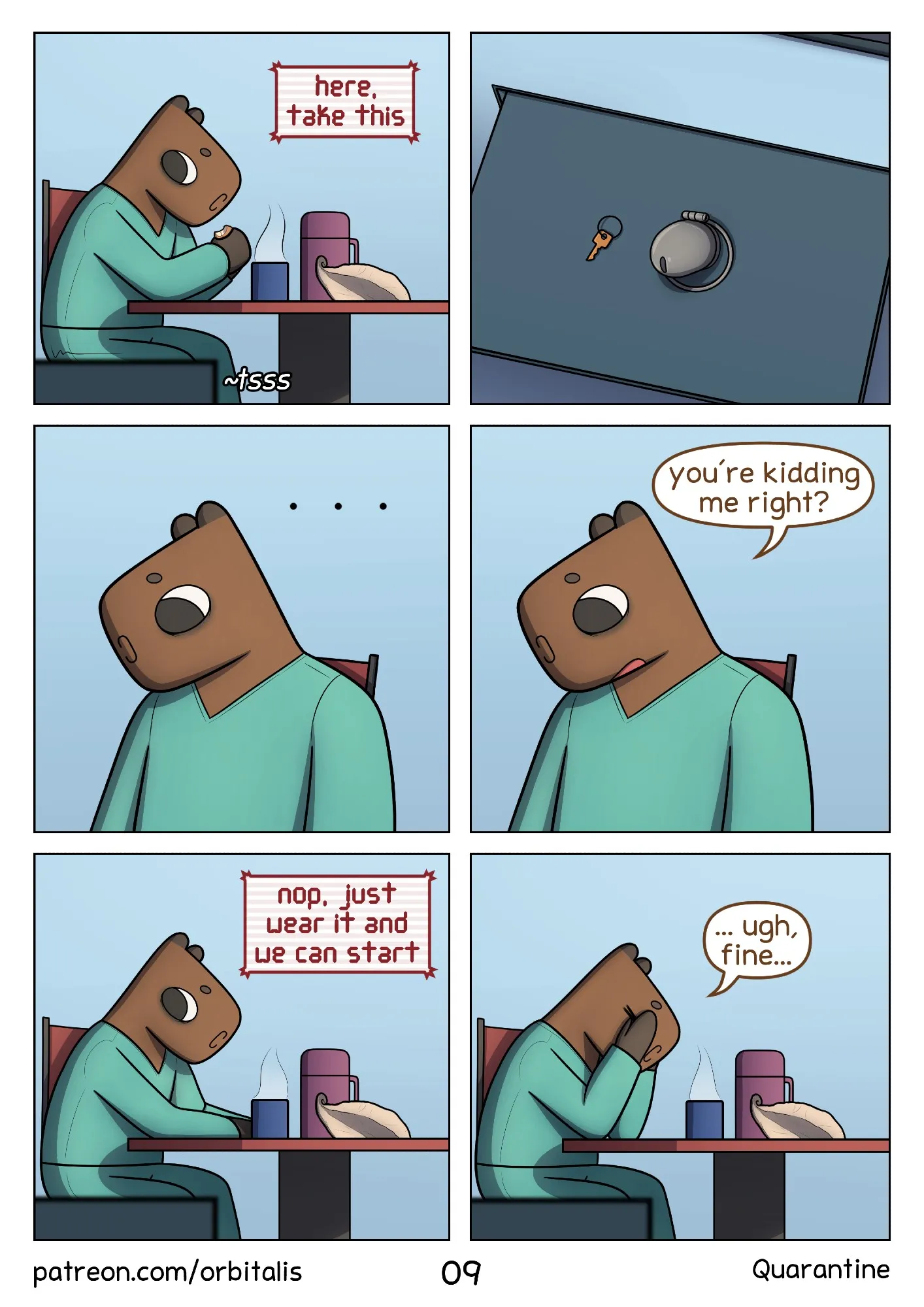 Quarantine porn comic picture 10