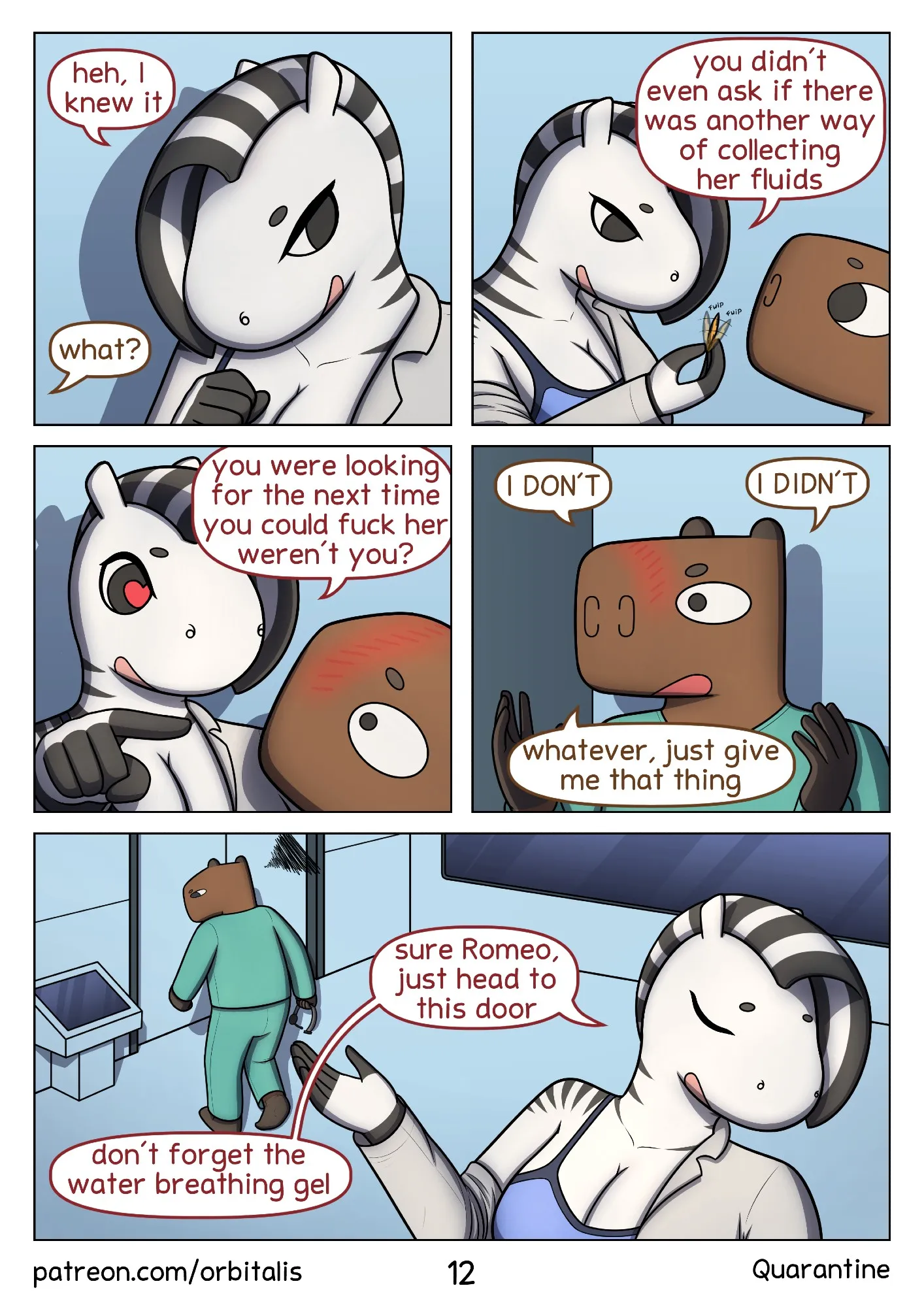 Quarantine porn comic picture 13