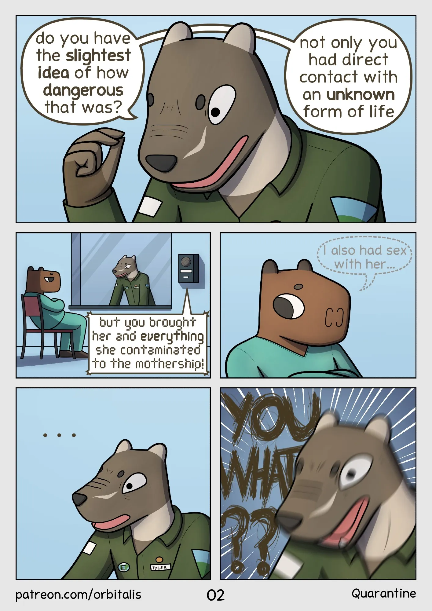 Quarantine porn comic picture 3