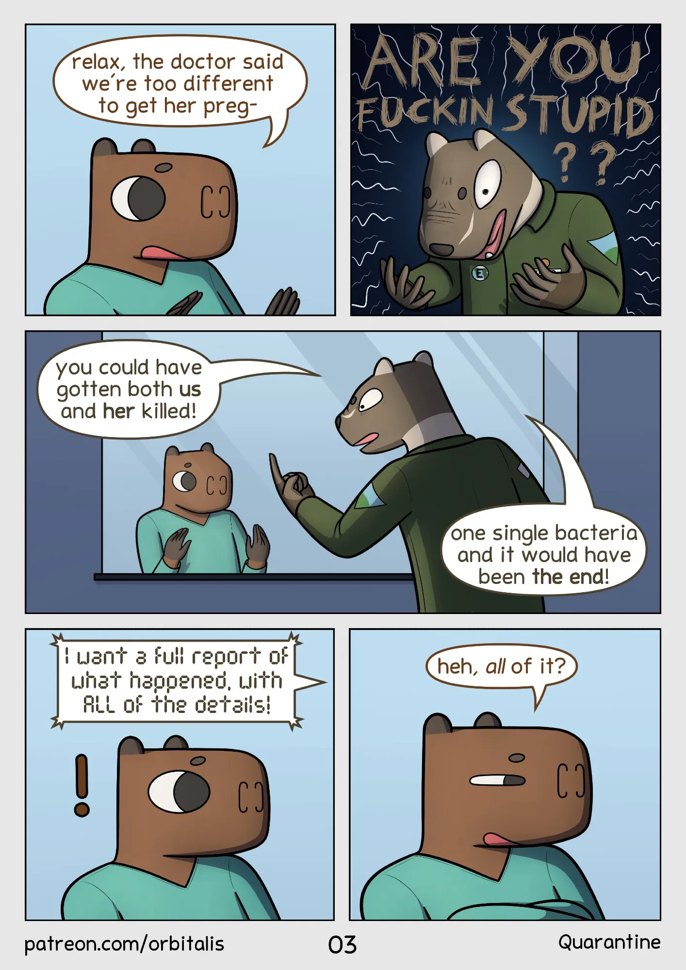 Quarantine porn comic picture 4