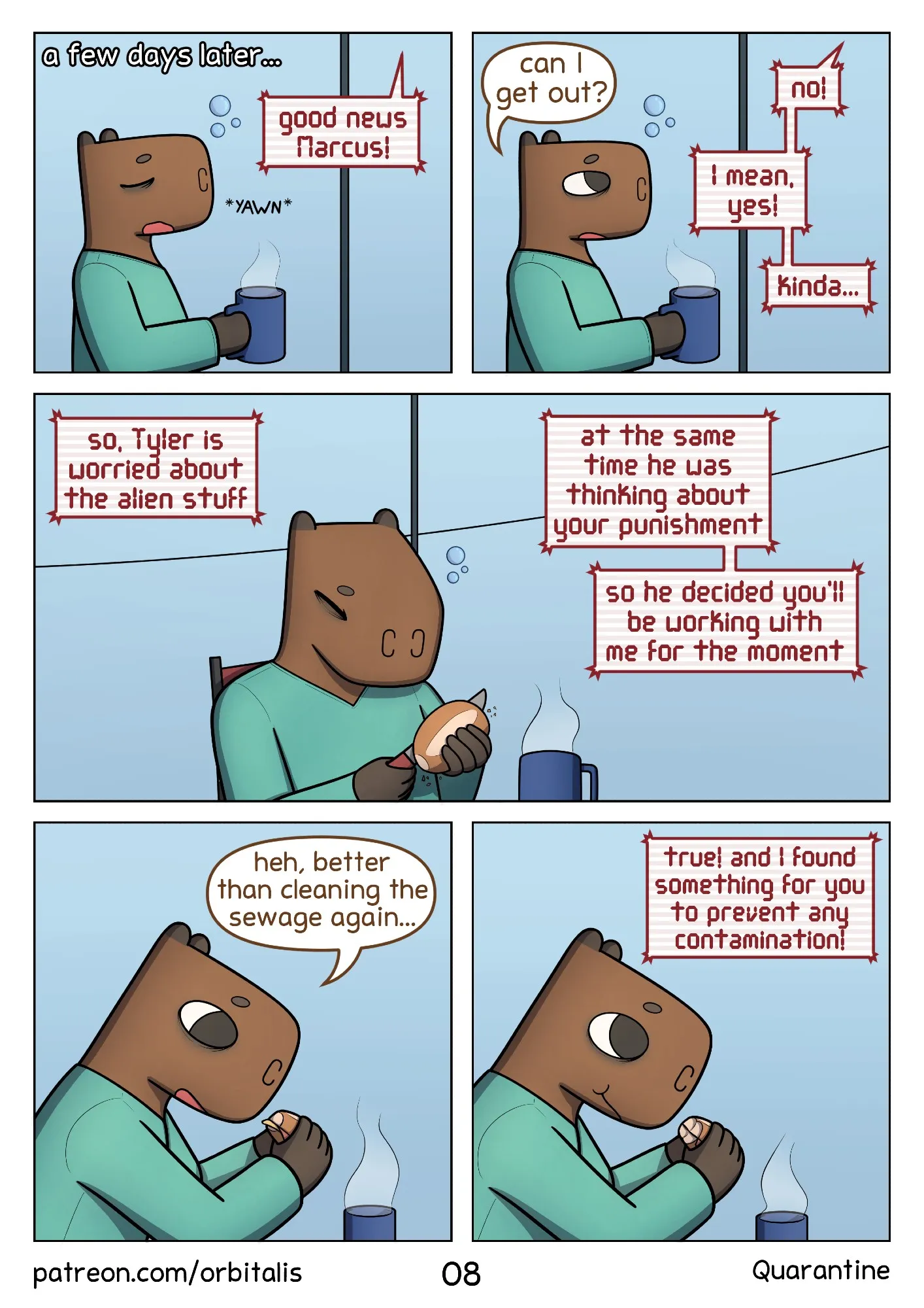 Quarantine porn comic picture 9