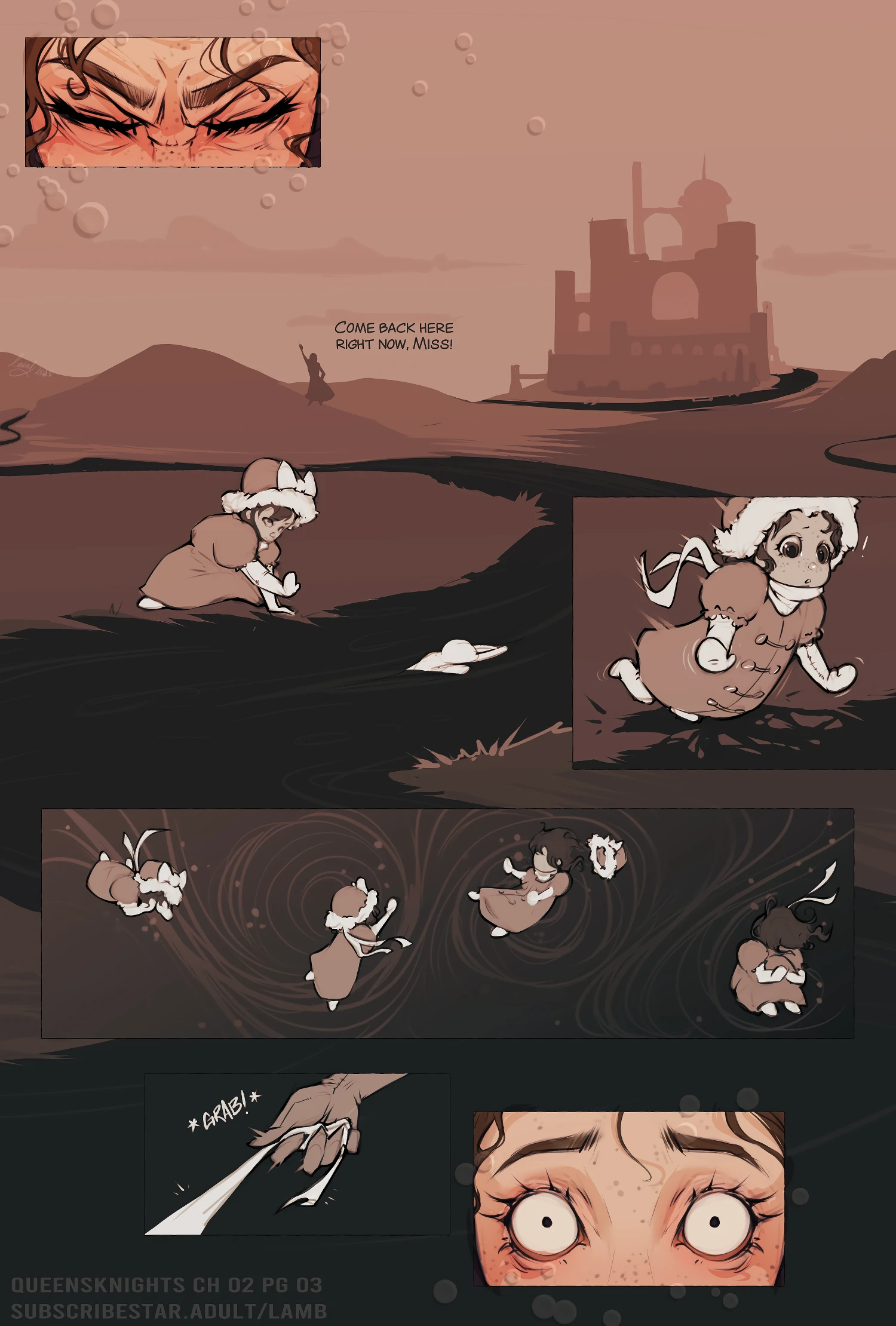 QueensKnights 1-4 porn comic picture 12