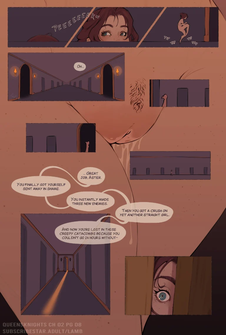 QueensKnights 1-4 porn comic picture 17