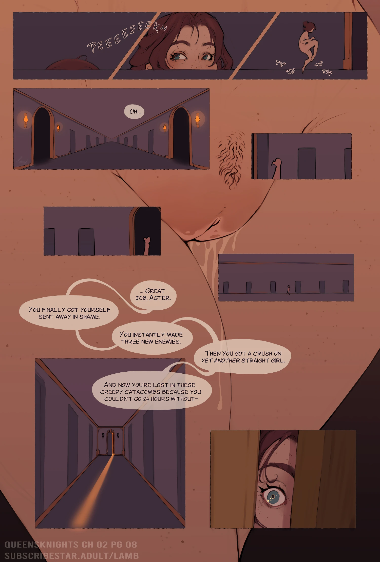 QueensKnights 1-4 porn comic picture 17