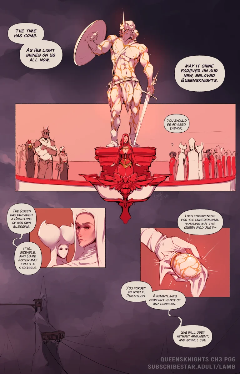 QueensKnights 1-4 porn comic picture 27
