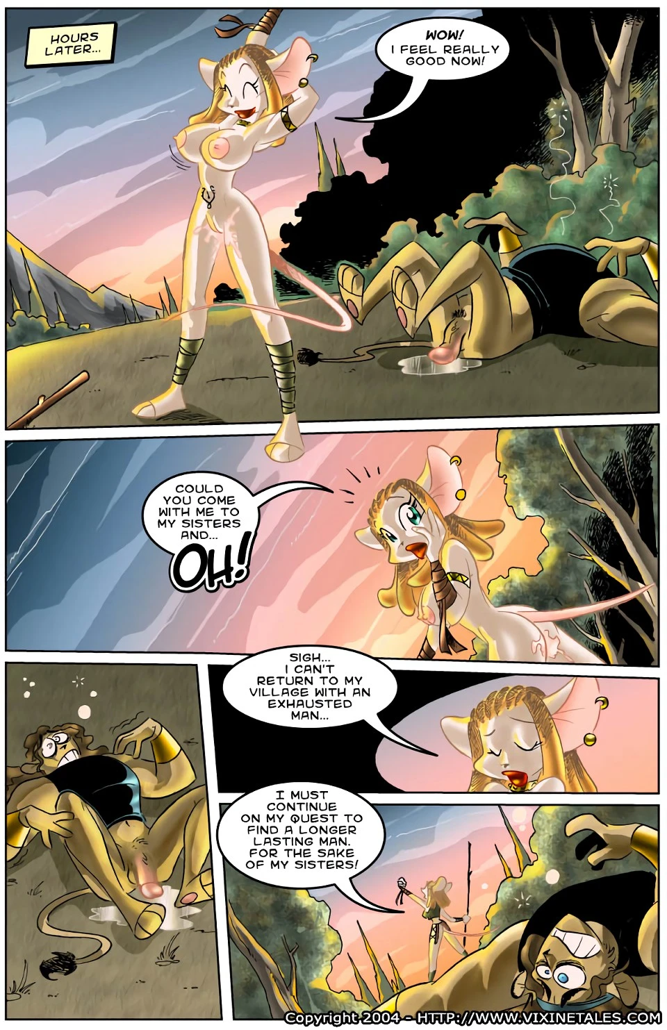 Quest For Fun 1 porn comic picture 11