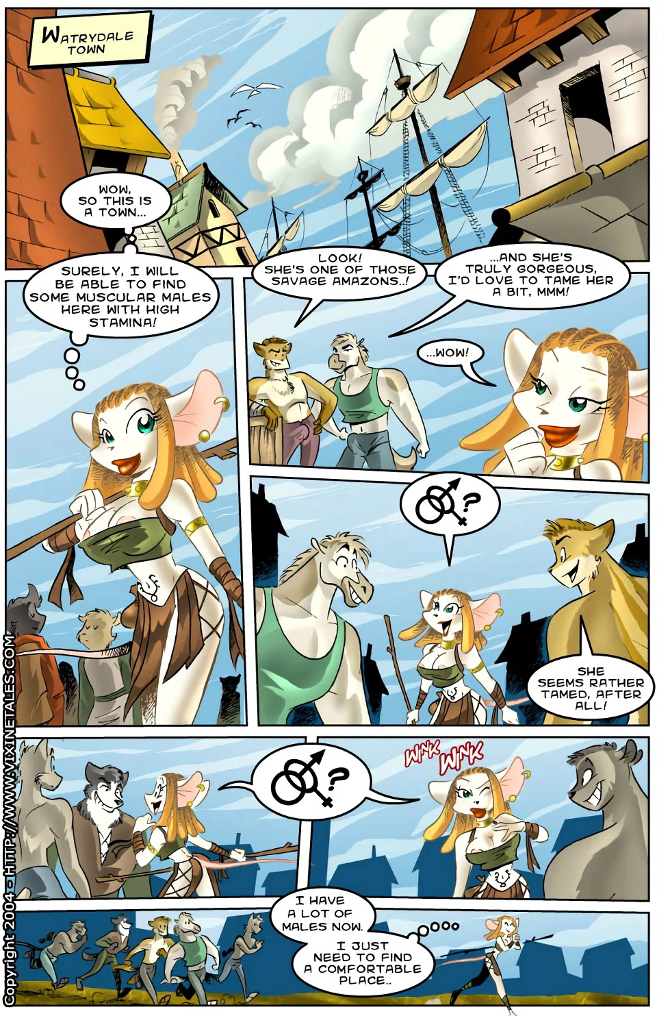 Quest For Fun 1 porn comic picture 13