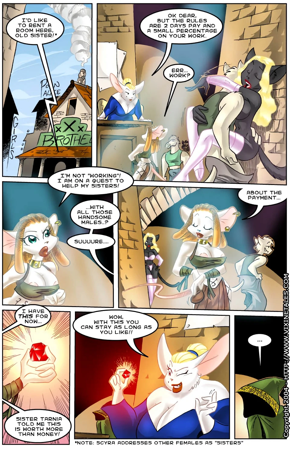 Quest For Fun 1 porn comic picture 14