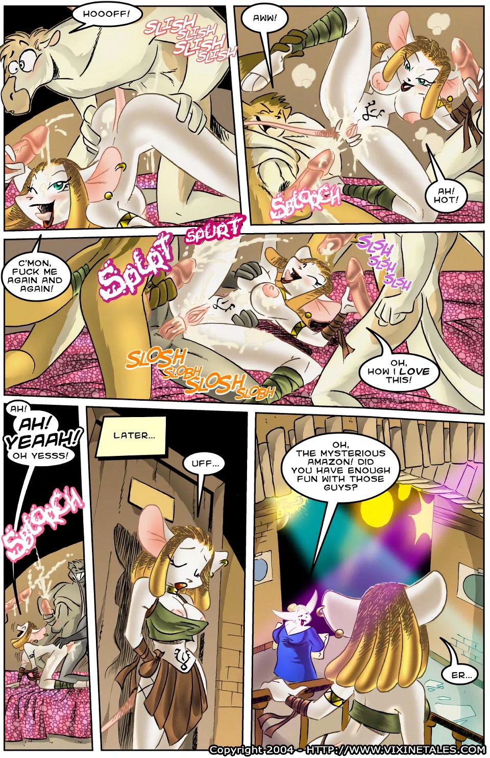 Quest For Fun 1 porn comic picture 17