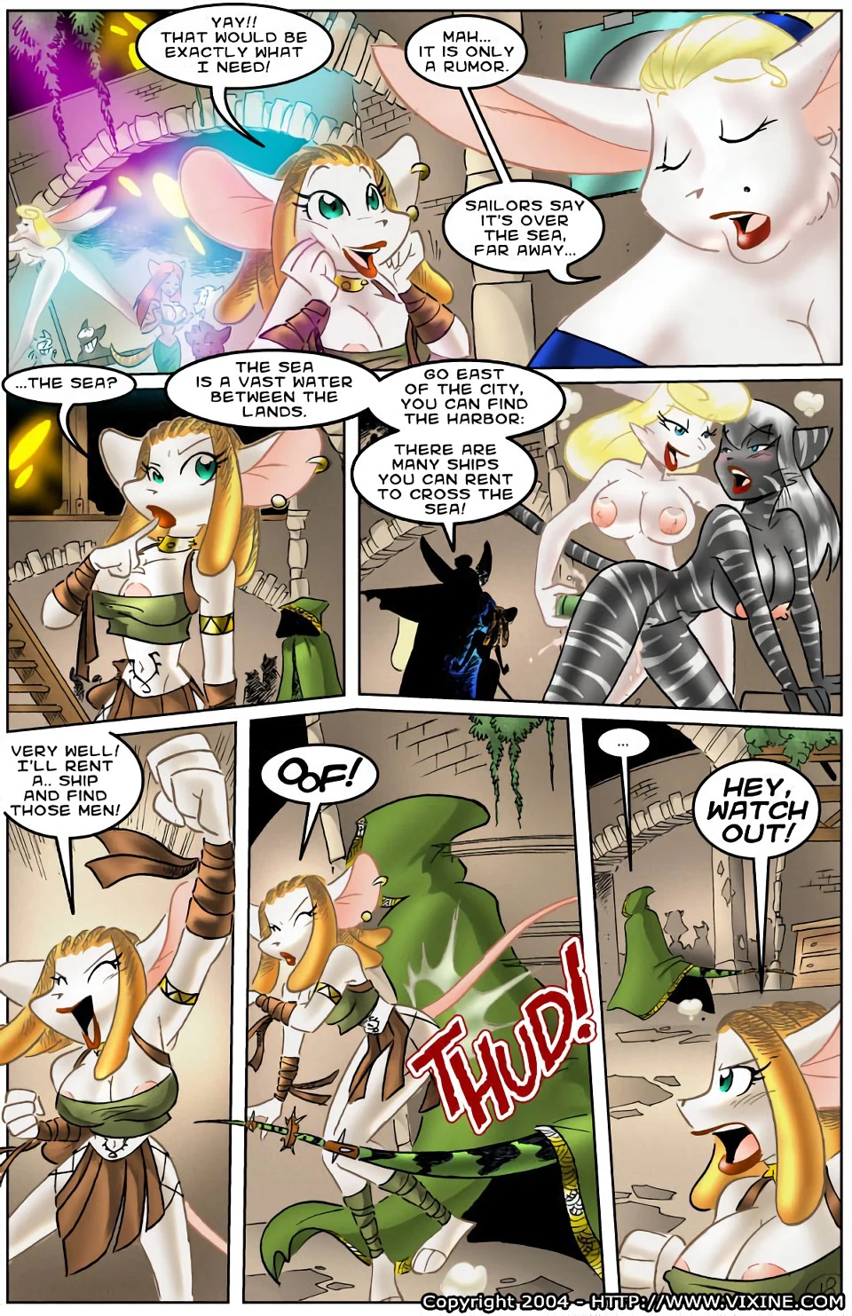 Quest For Fun 1 porn comic picture 19