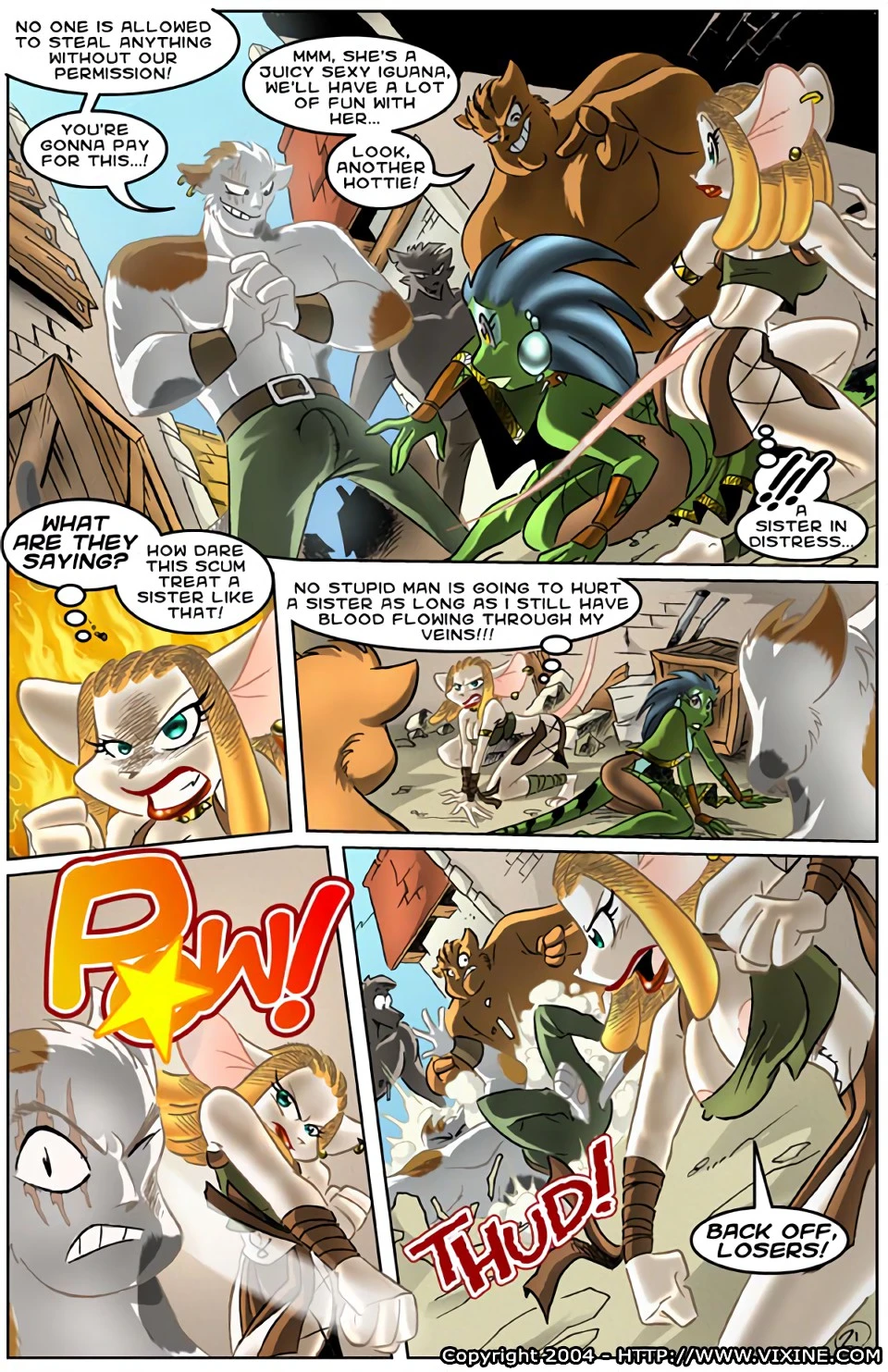 Quest For Fun 1 porn comic picture 22